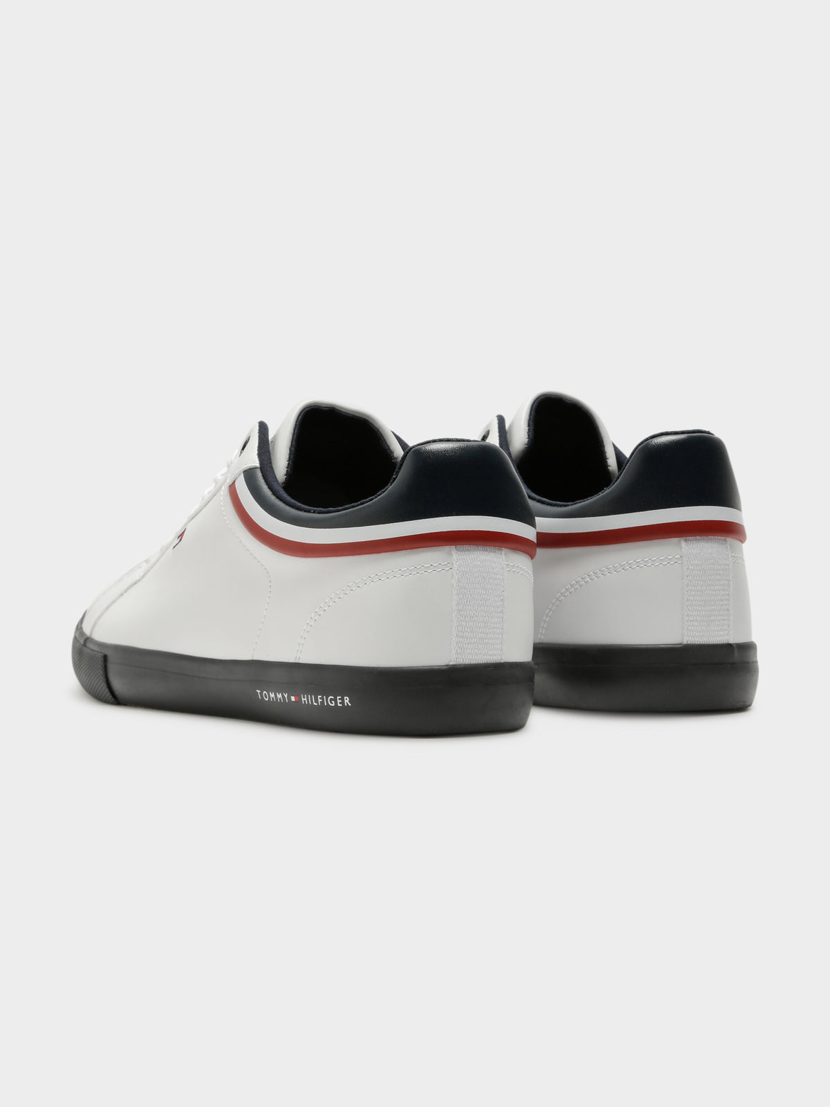 Mens Corporate Collar Sneaker in White