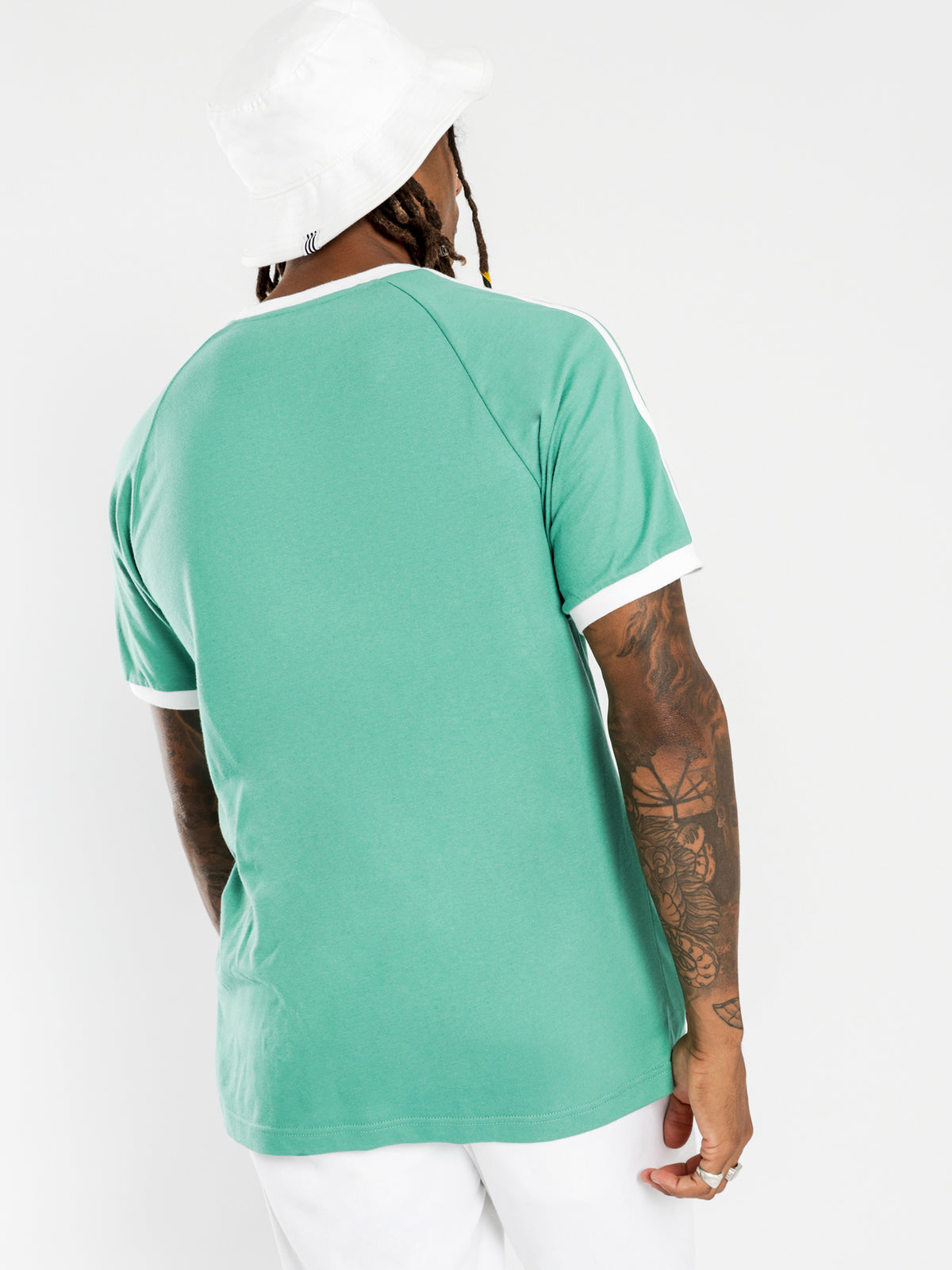 3 Stripes T-Shirt in Teal