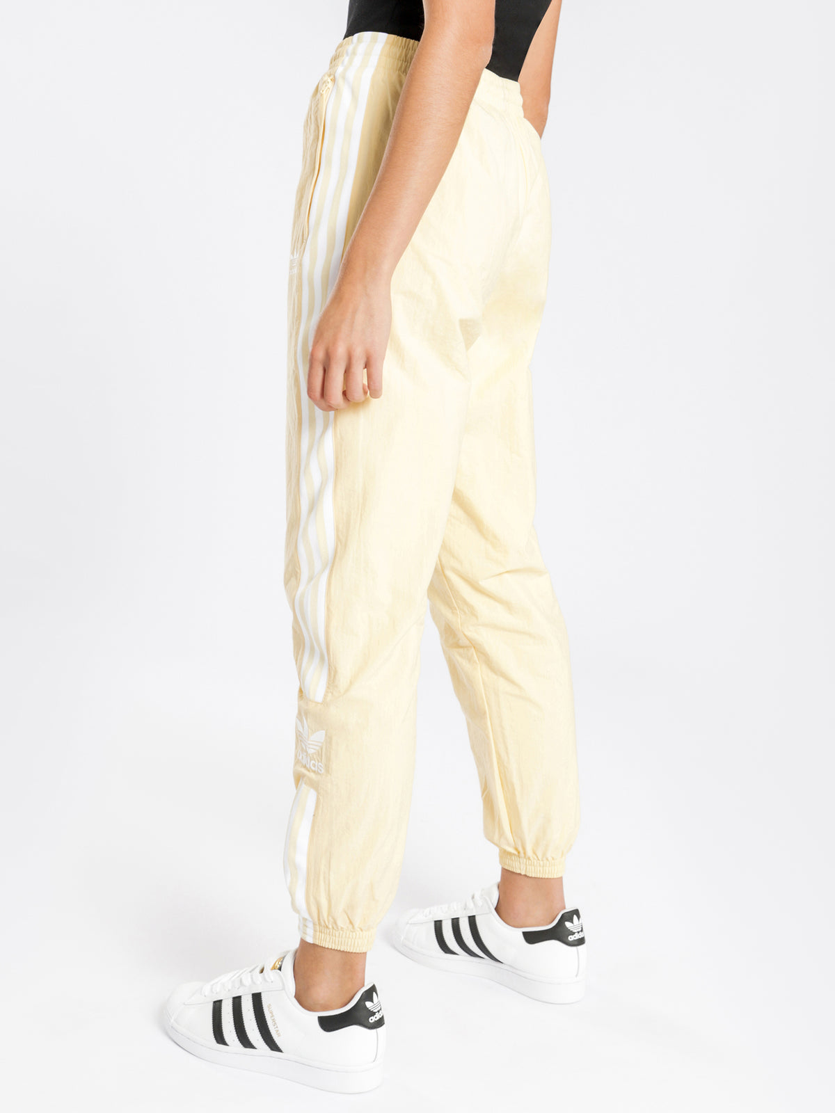 Lock Up Track Pants in Easy Yellow