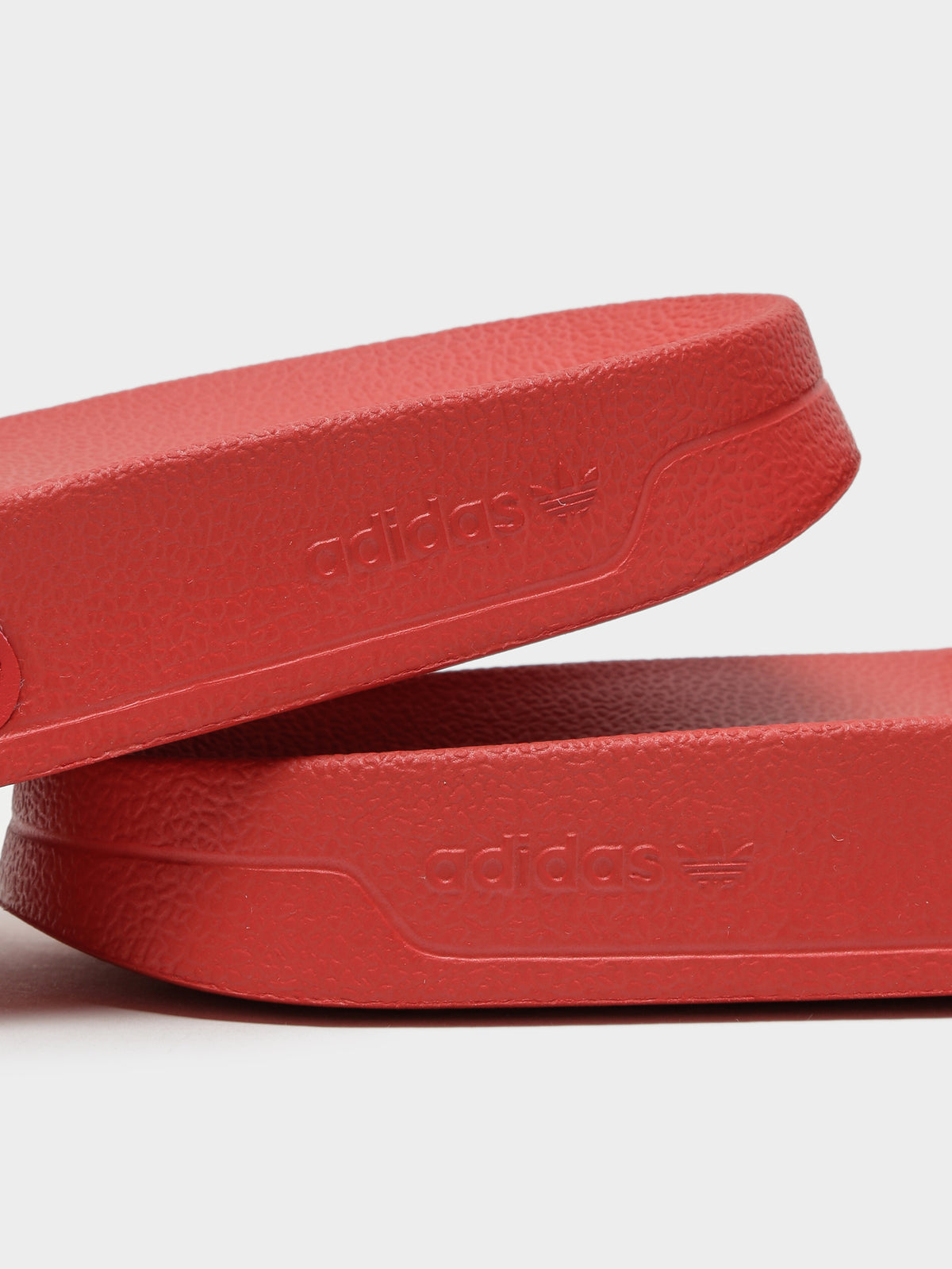 Unisex Adilette Lite Slides in Red &amp; White