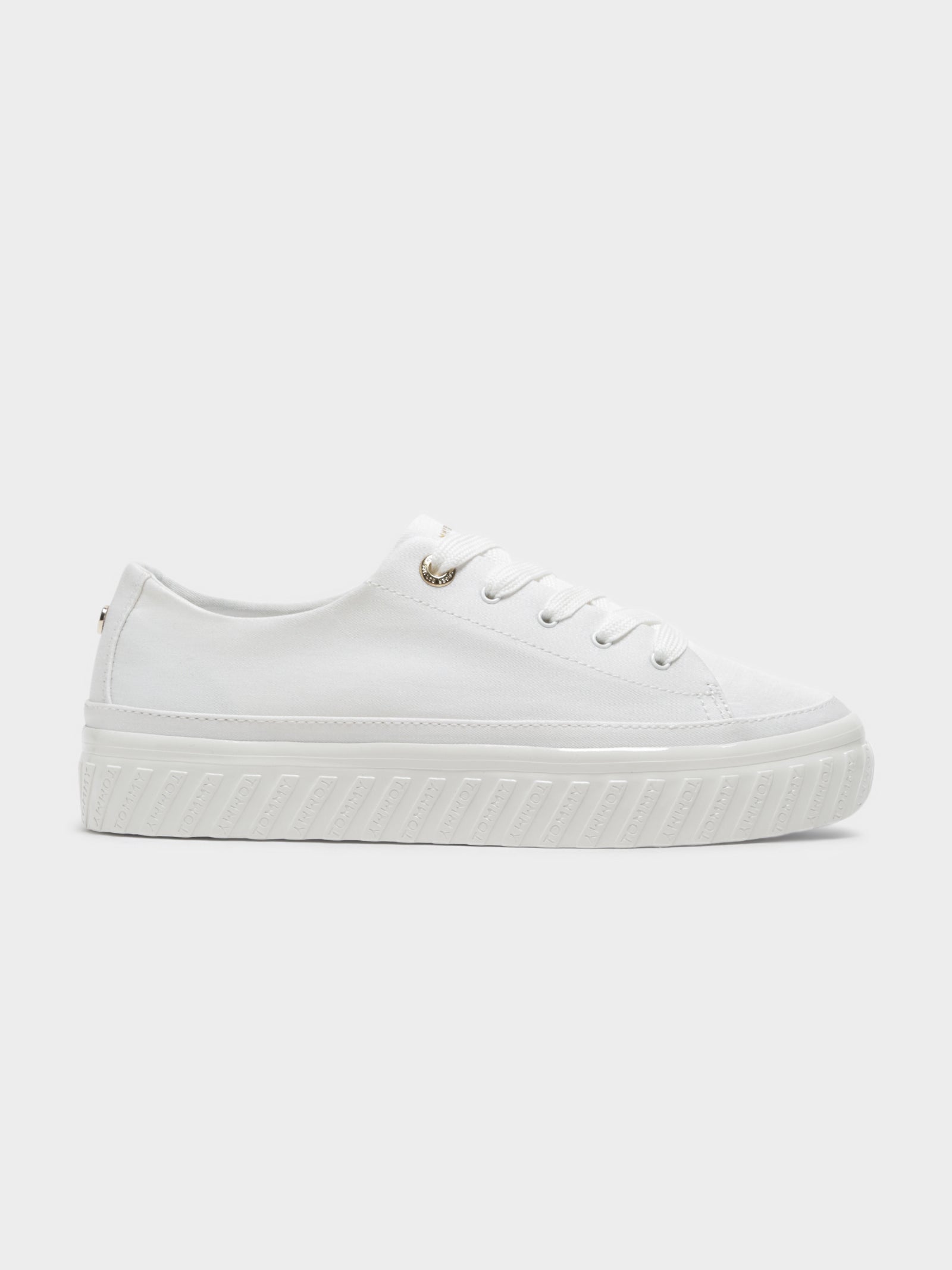 Womens Flatform Logo Sneakers