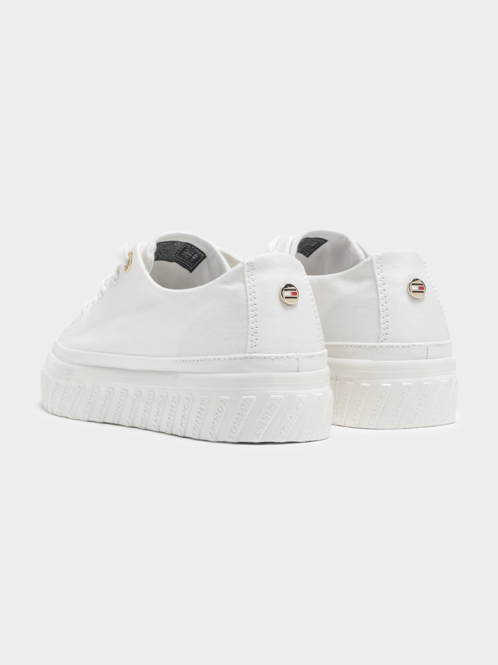 Womens Flatform Logo Sneakers