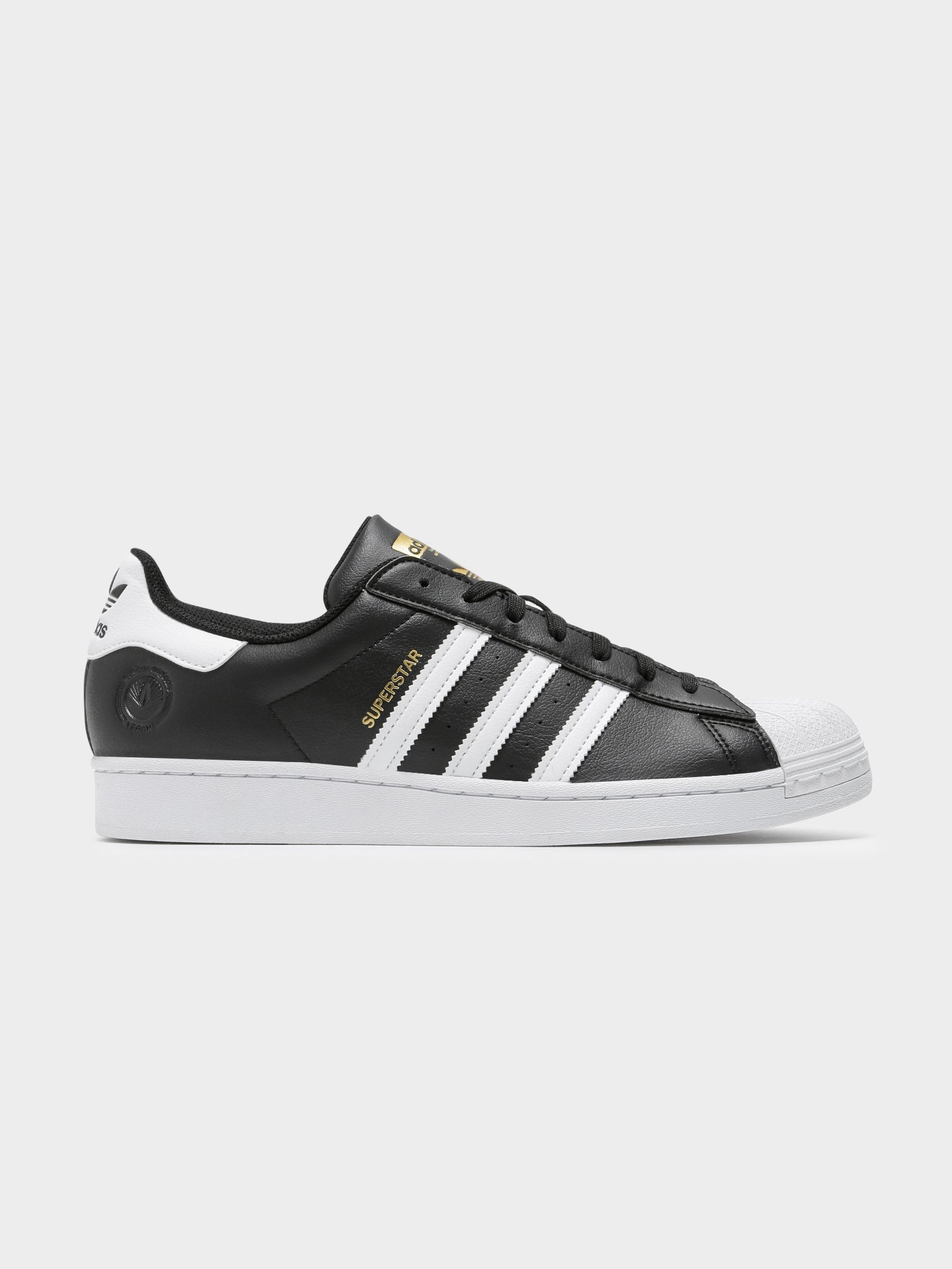 Adidas Unisex Vegan Superstar Sneakers Black/White