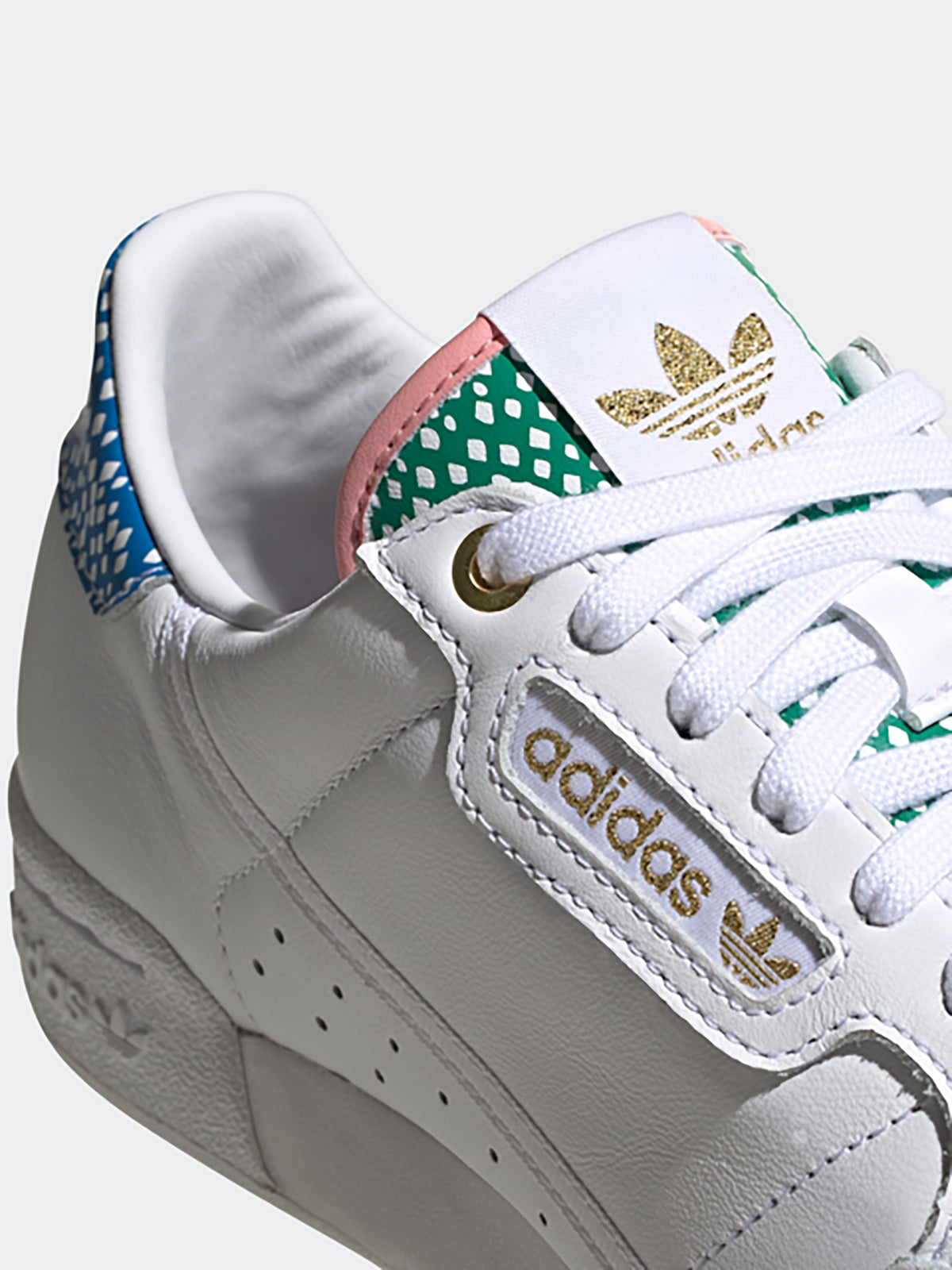 Adidas Womens Continental 80 Sneakers | White