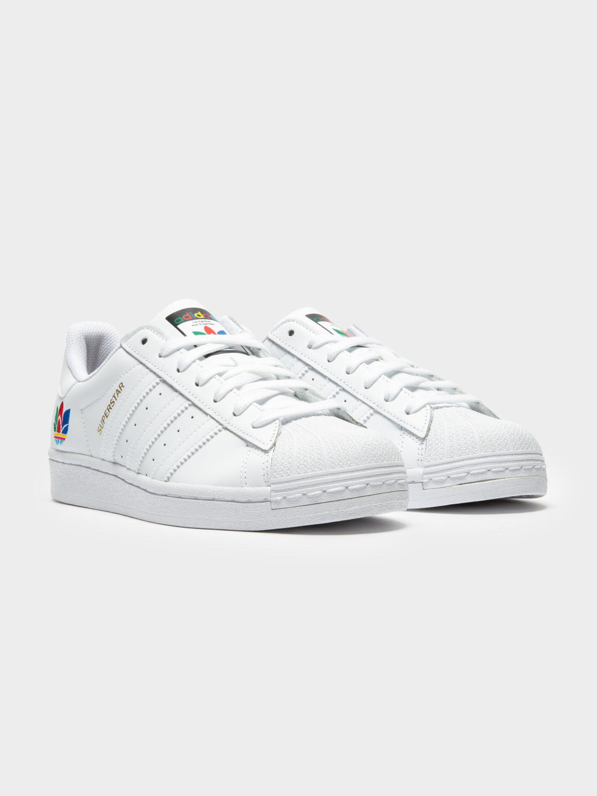 Womens Superstar Sneakers in Cloud White
