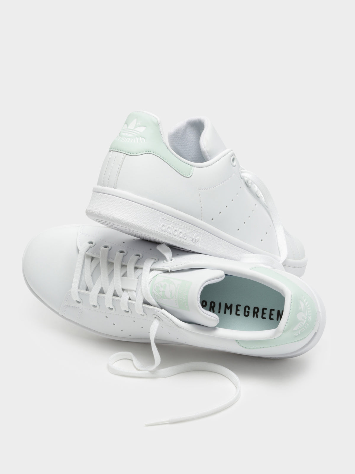Adidas Womens Stan Smith Sneakers | White/Green