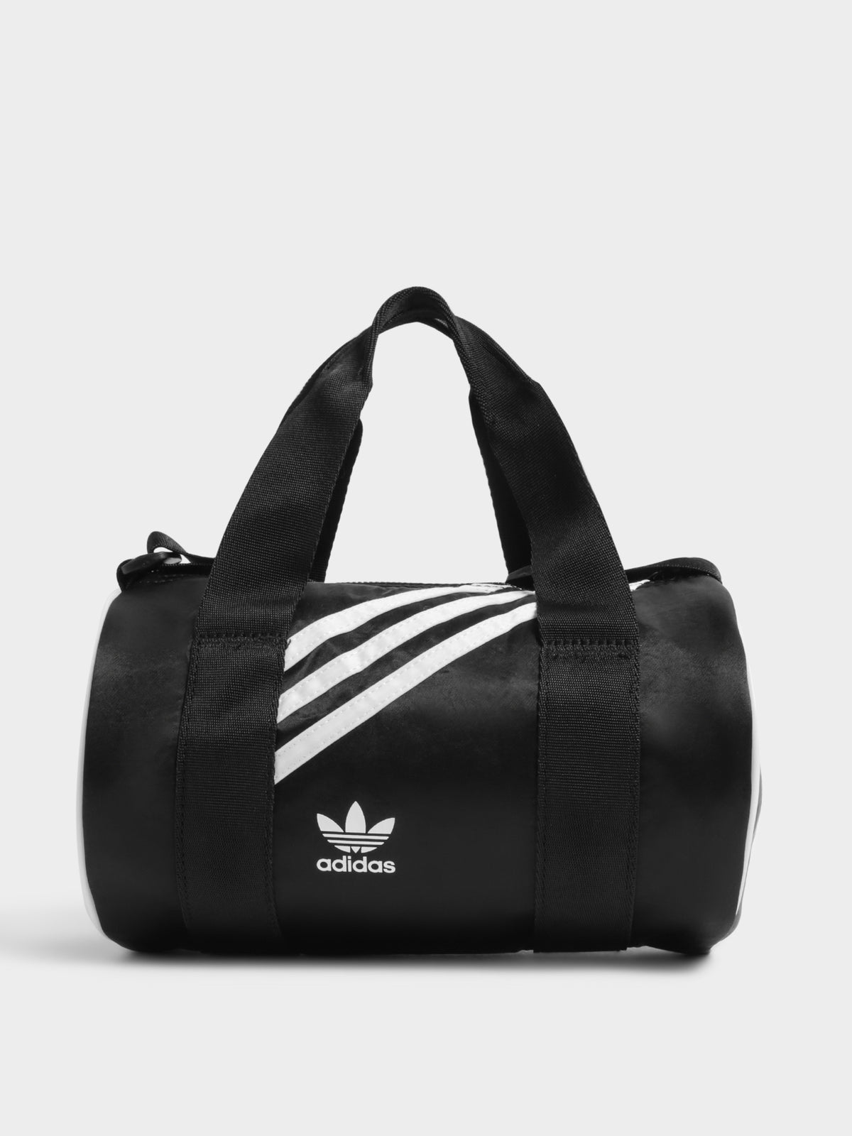 Mini Nylon Duffle Bag in Black