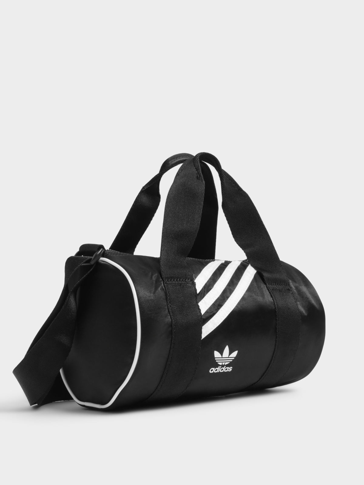 Mini Nylon Duffle Bag in Black