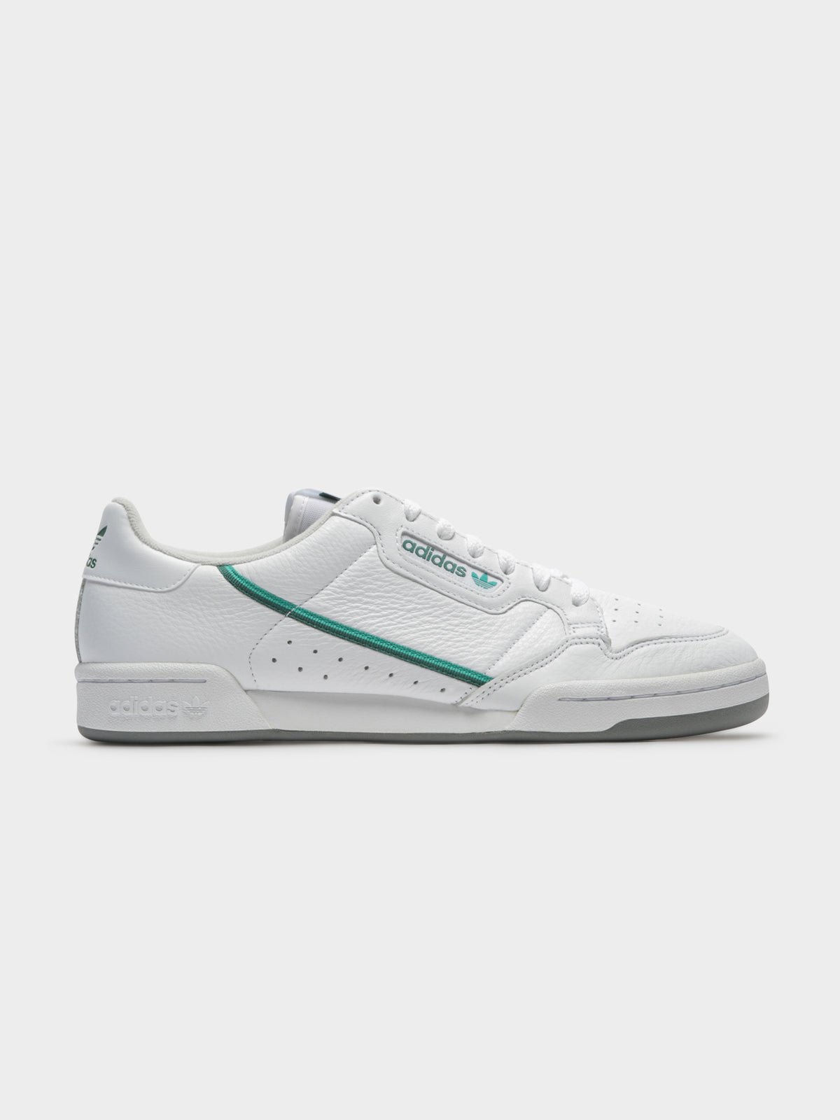 Mens Continental 80 Sneakers in Cloud White &amp; Glory Green