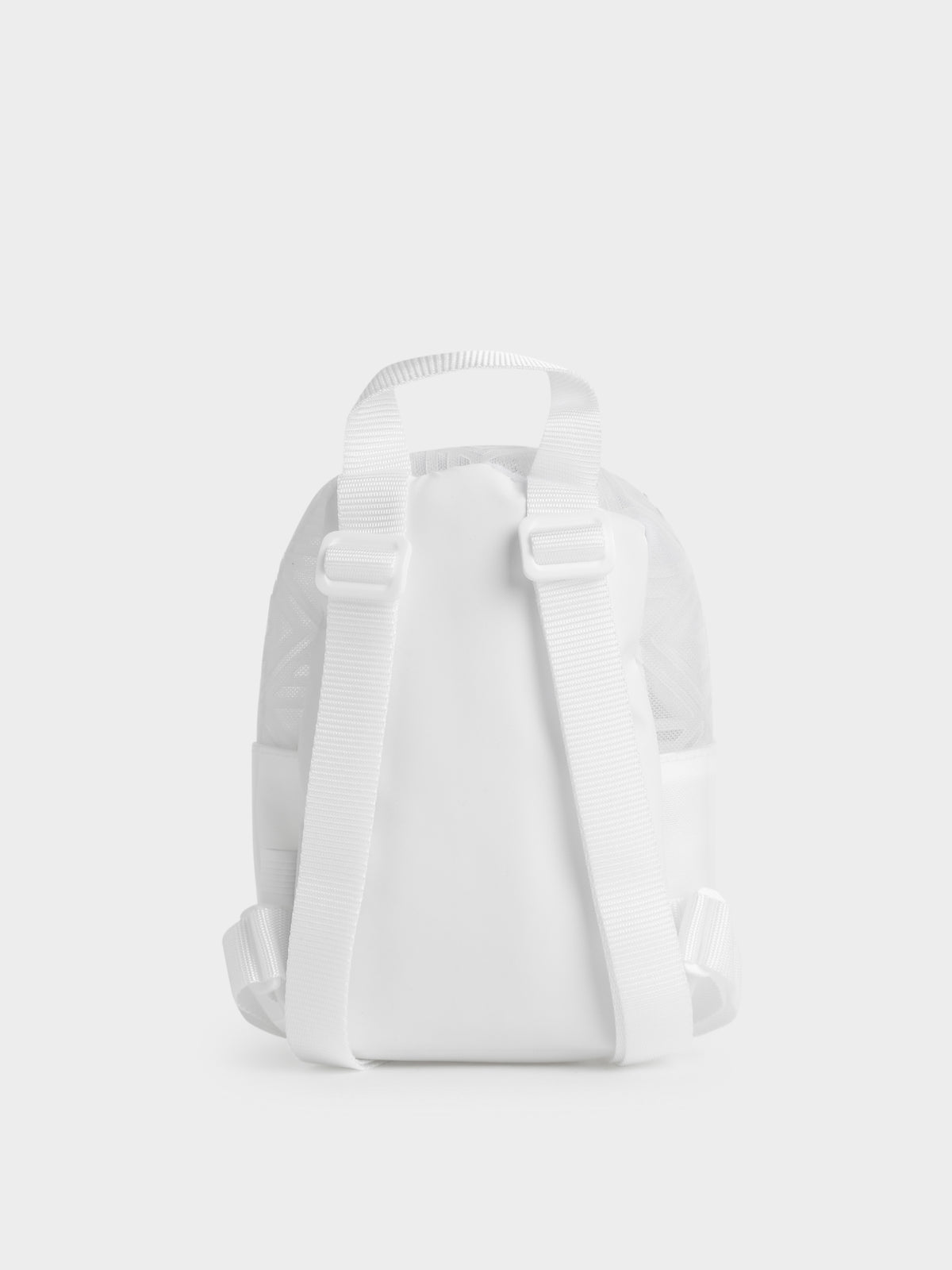 adidas clear backpack white Adidas Mini Backpack Clear