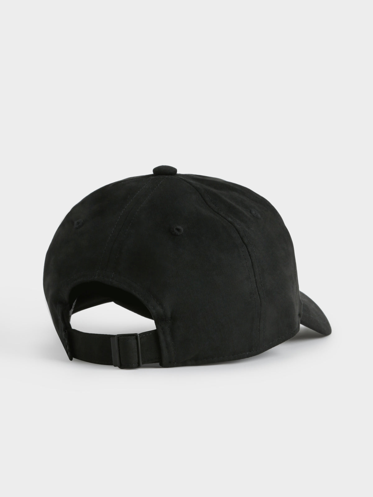 Premium Essentials Suede Cap in Black