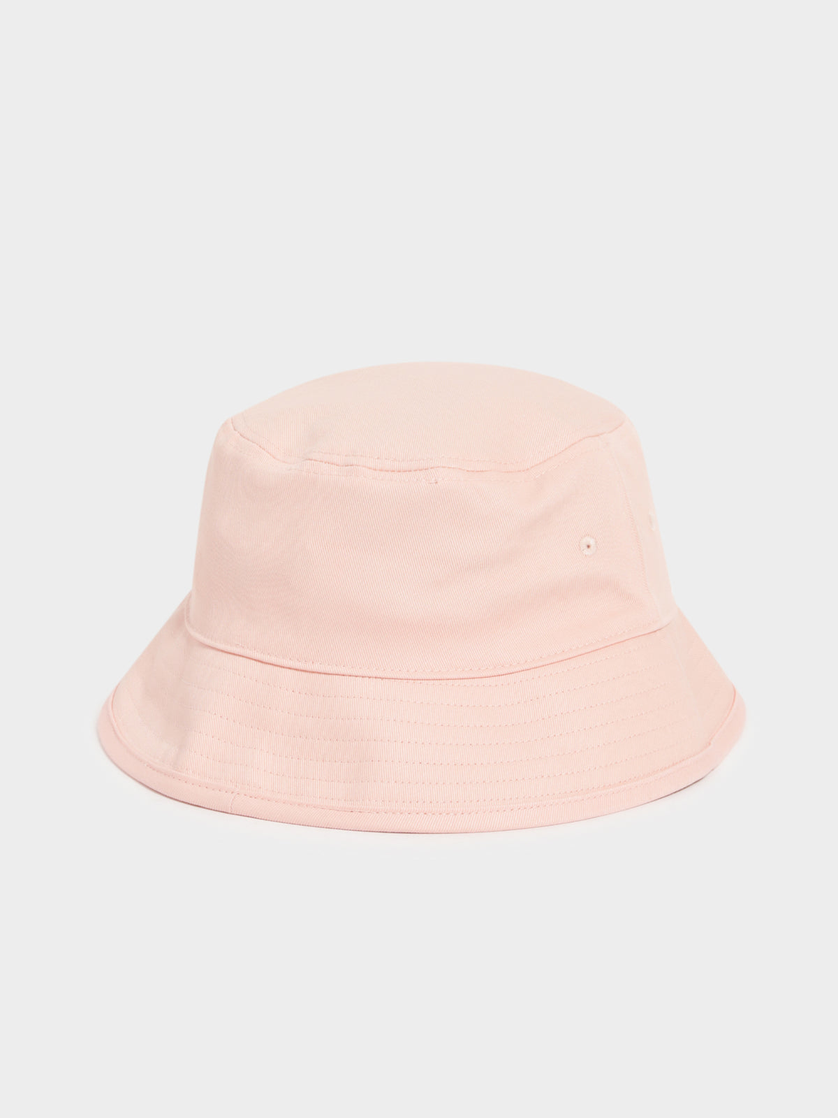 Bucket Hat in Vapour Pink &amp; White