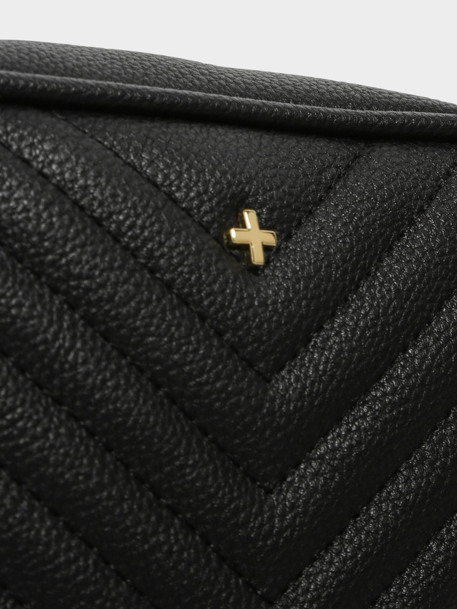 Peta and Jain Gracie Quilt Bag Black Glue Store