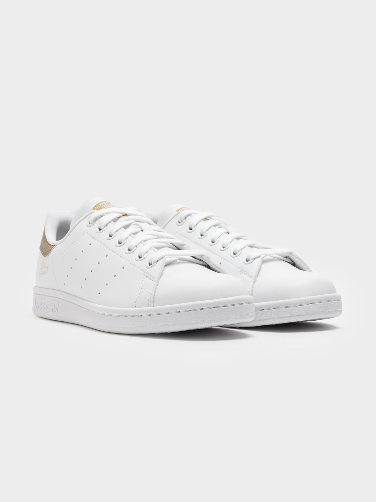 Womens Stan Smith in White &amp; Gold