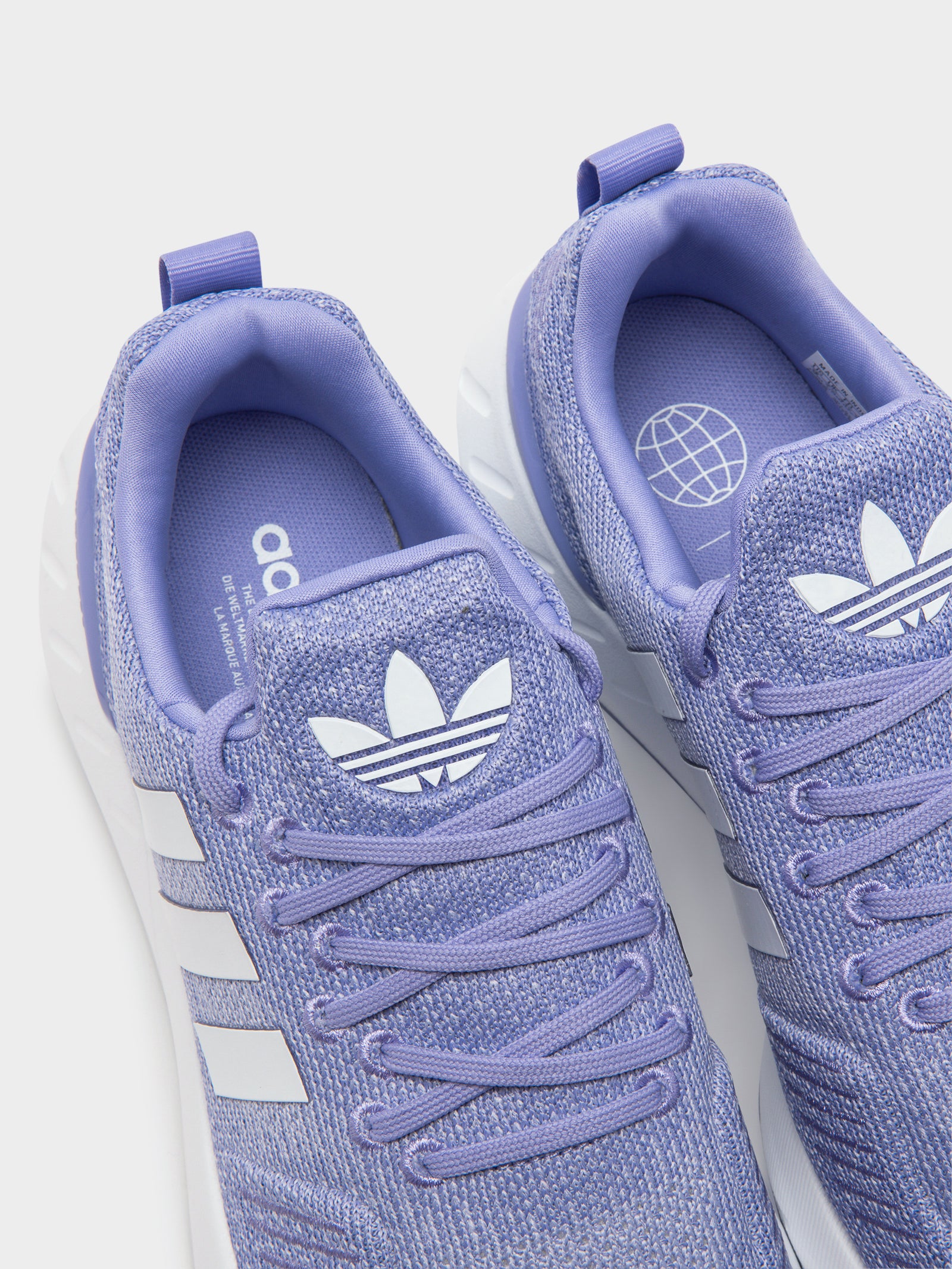 Adidas Womens Swift Run 22 Shoes Light Purp Glue Store