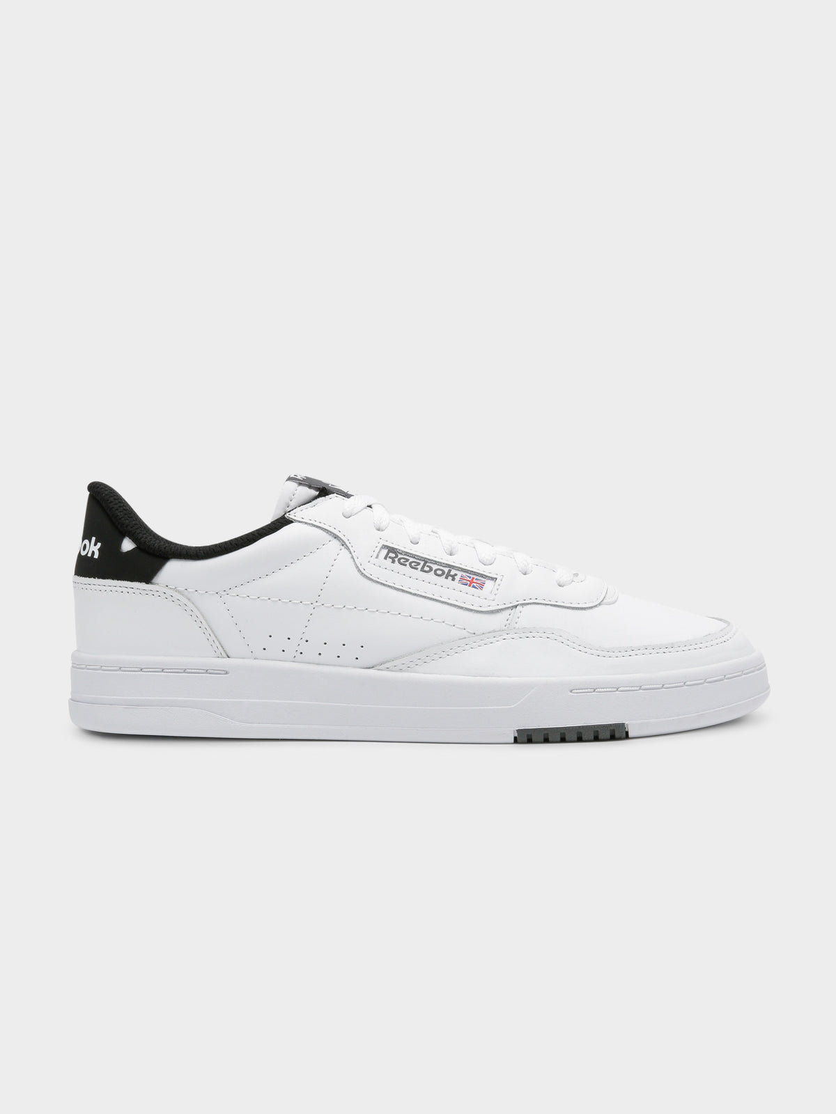 Mens Court Peak Sneakers in White