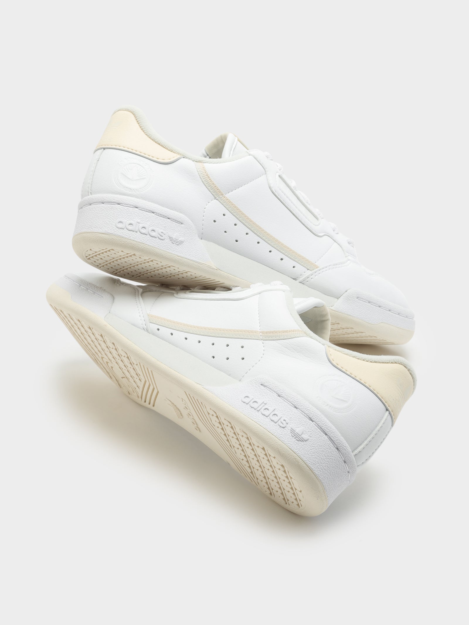 80 Stripes Adidas Continental Womens Cream Adidas Originals