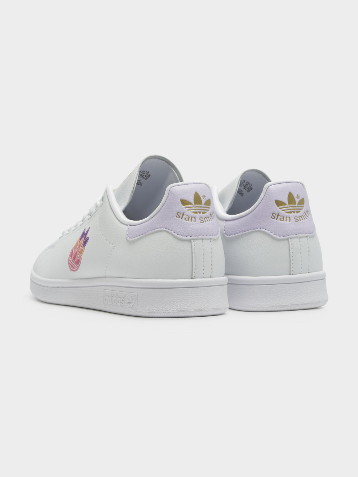 Adidas Womens Stan Smith Sneakers | White/Purple