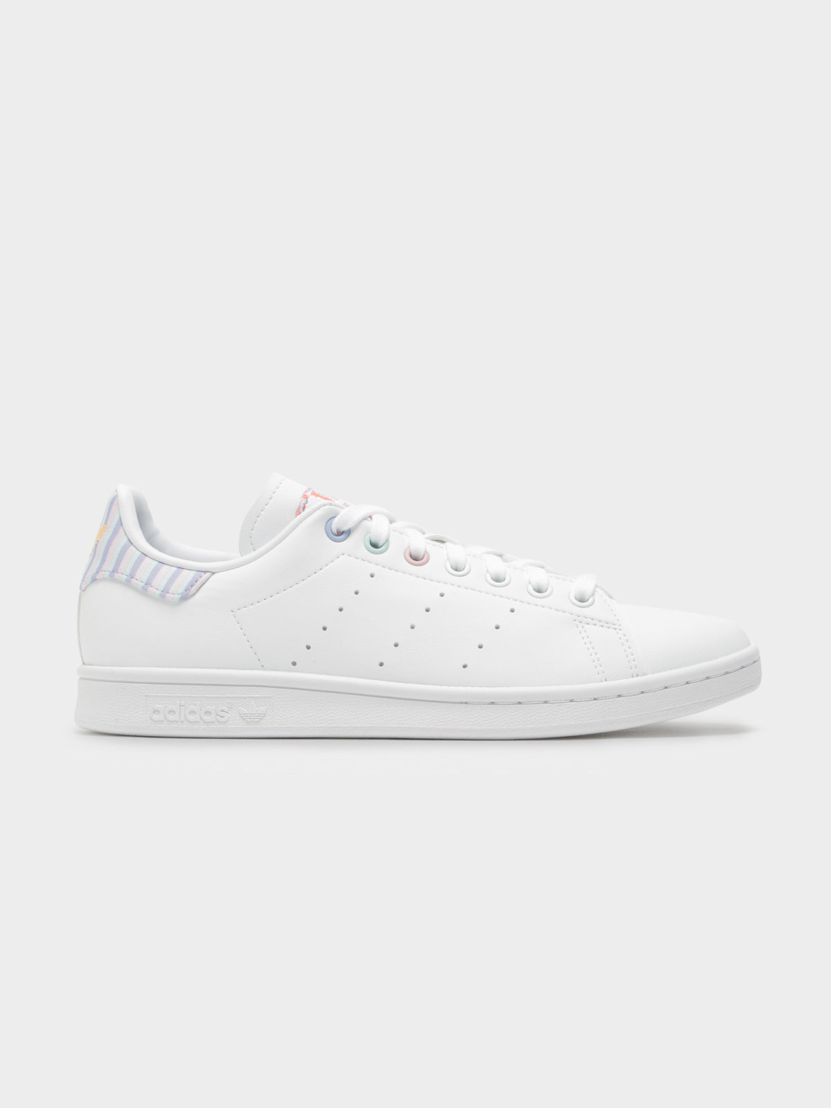 Womens Stan Smith Sneakers in White &amp; Multi