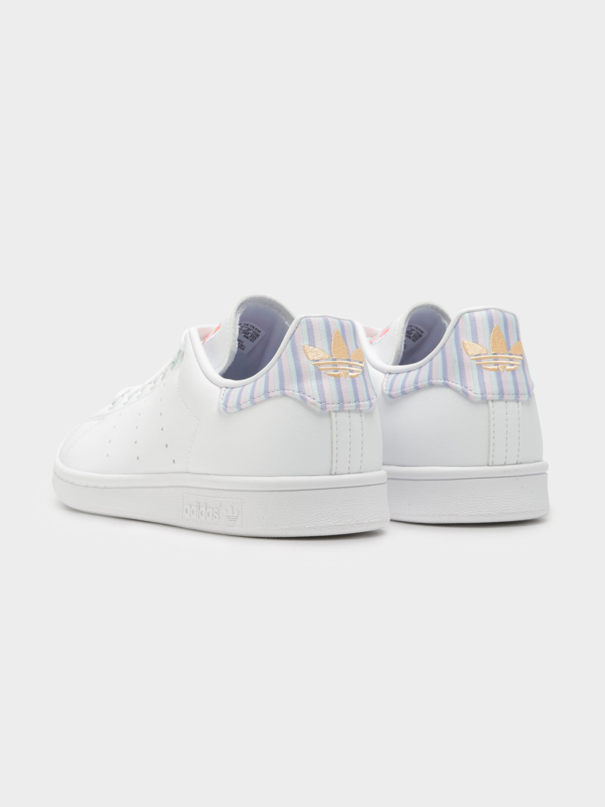 Womens Stan Smith Sneakers in White &amp; Multi