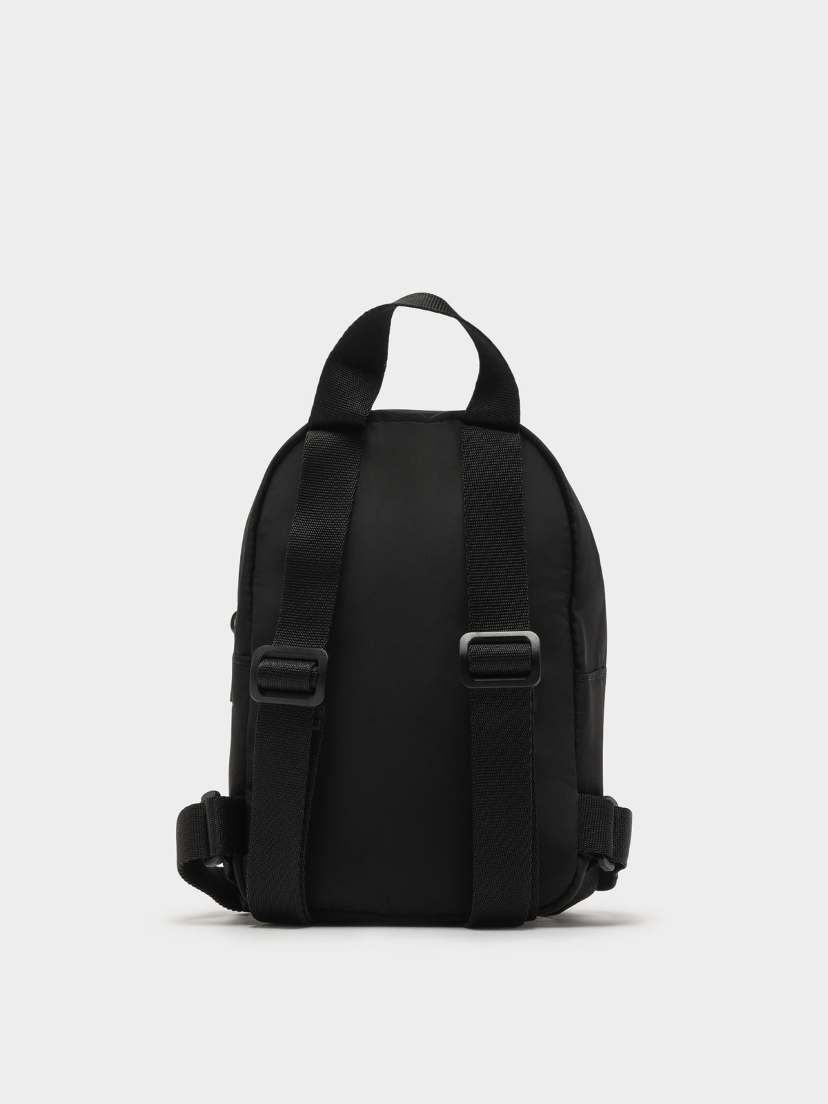 Mini Backpack in Silver &amp; Black