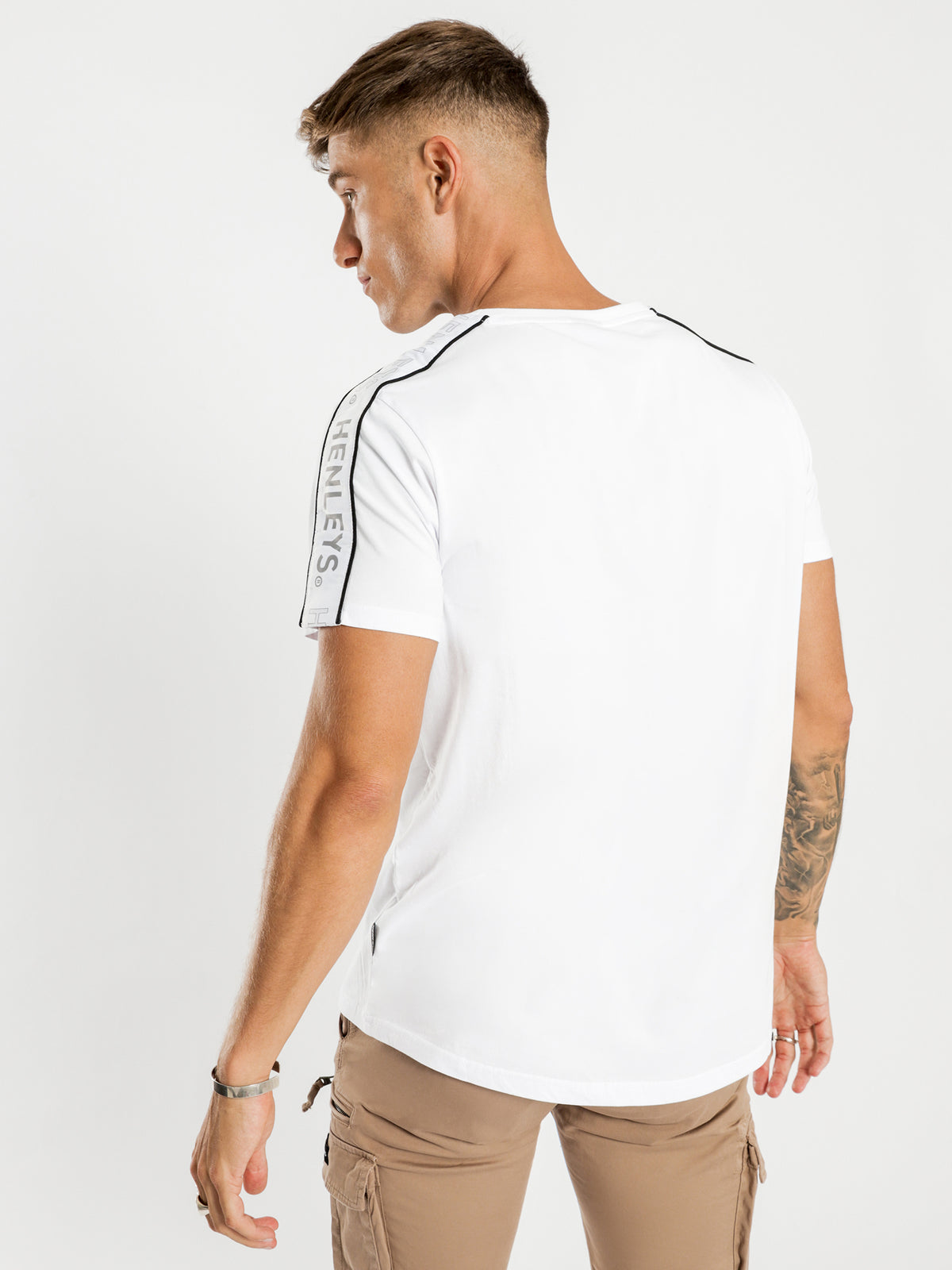 Patton Short Sleeve T-Shirt in White