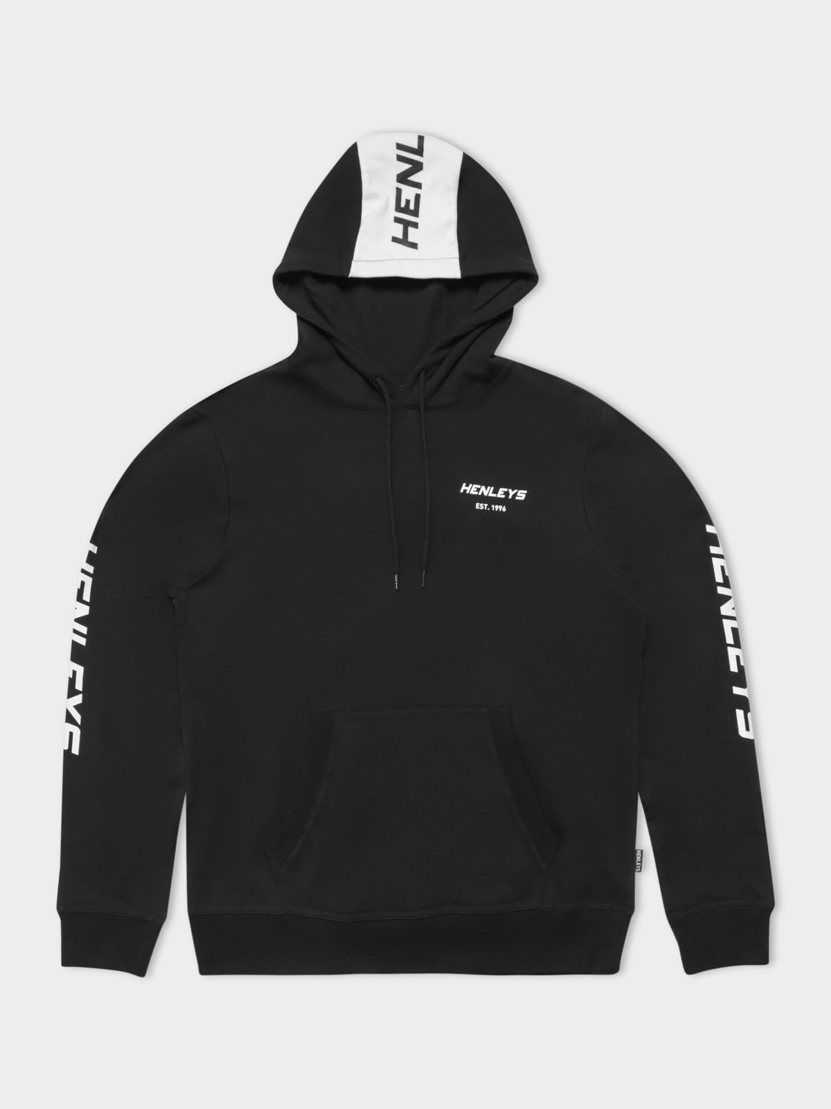 Vice Hooded Sweater in Black