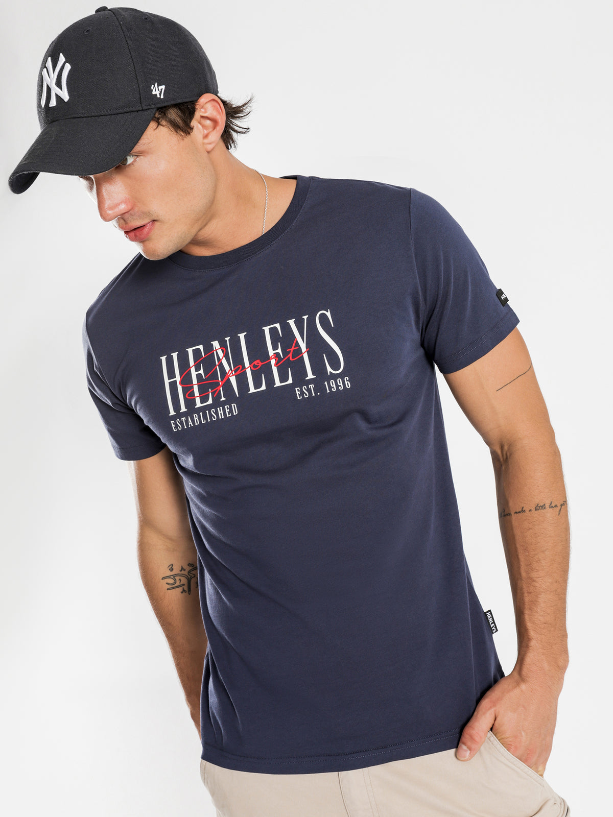 Olsen T-Shirt in Navy