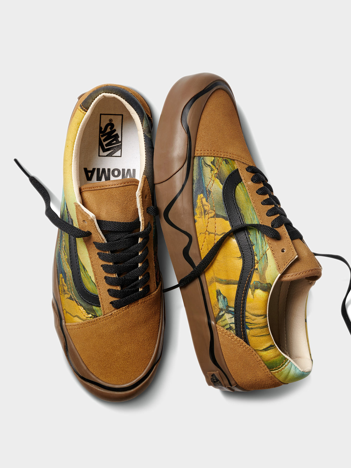 Unisex Old Skool Twist MoMA Sneakers in Salvador Dali Print