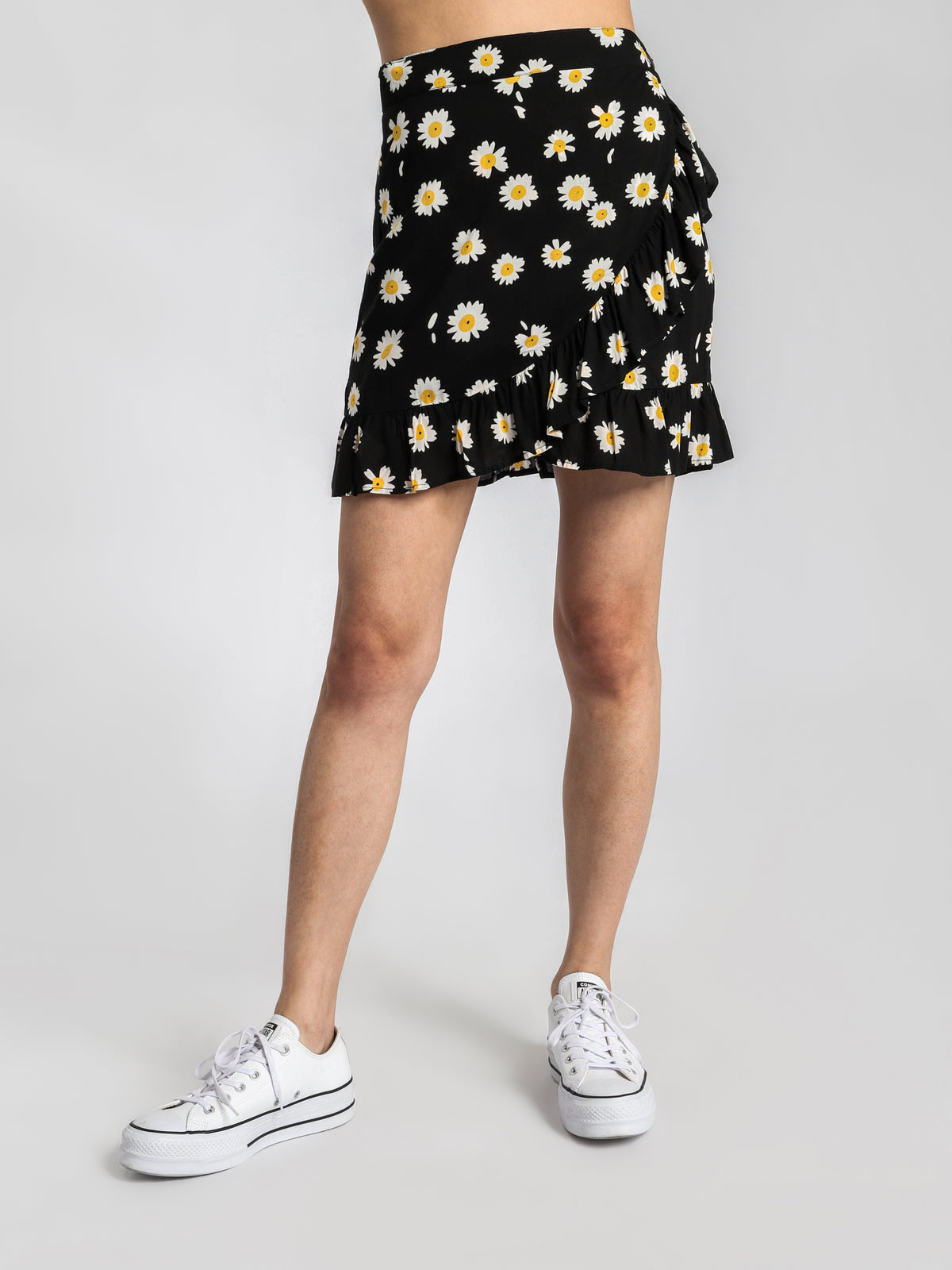 Capri Skirt in Bellis Floral Print