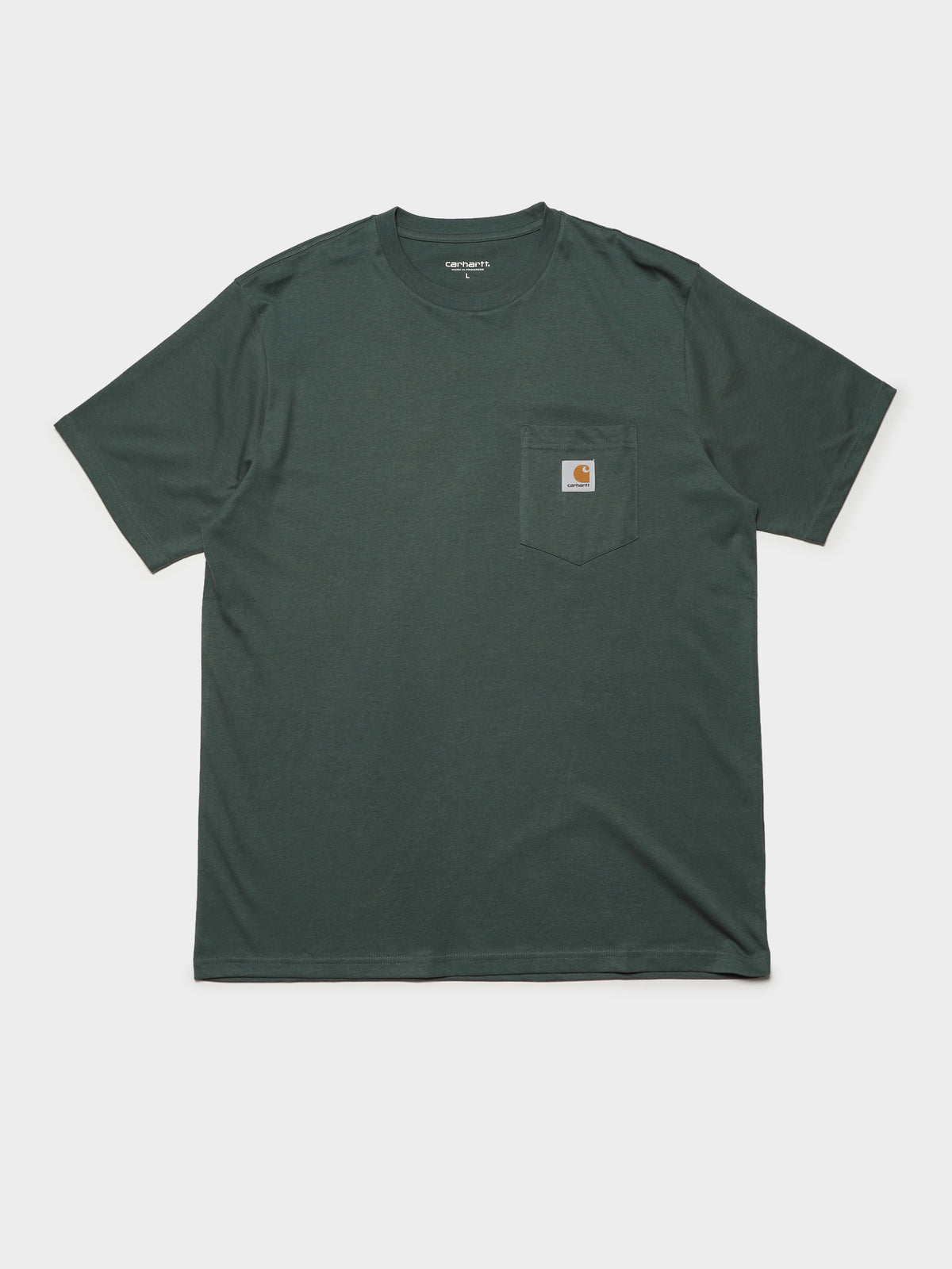 Pocket Short Sleeve T-Shirt in Light Green