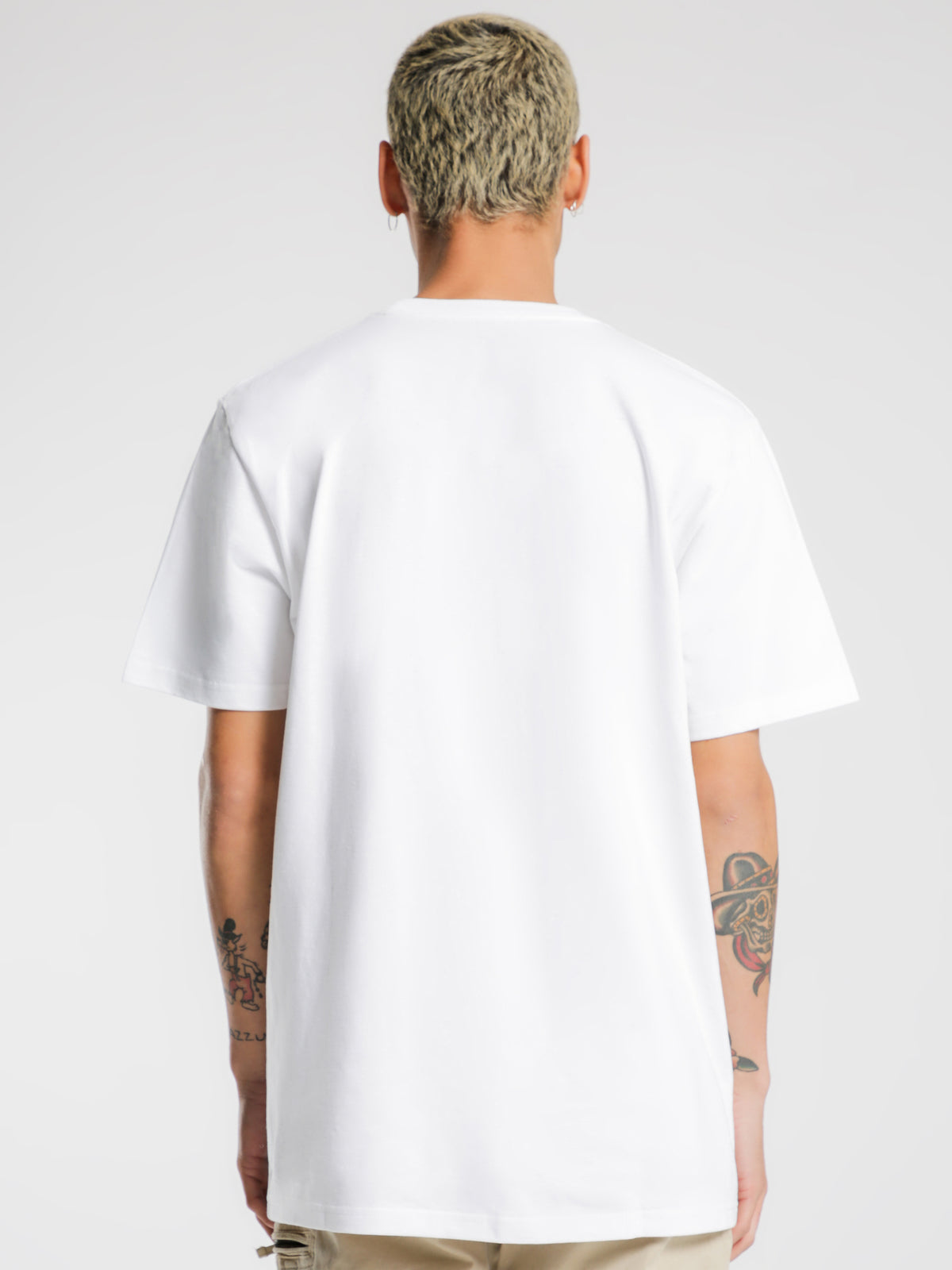 Division Short Sleeve T-Shirt in White