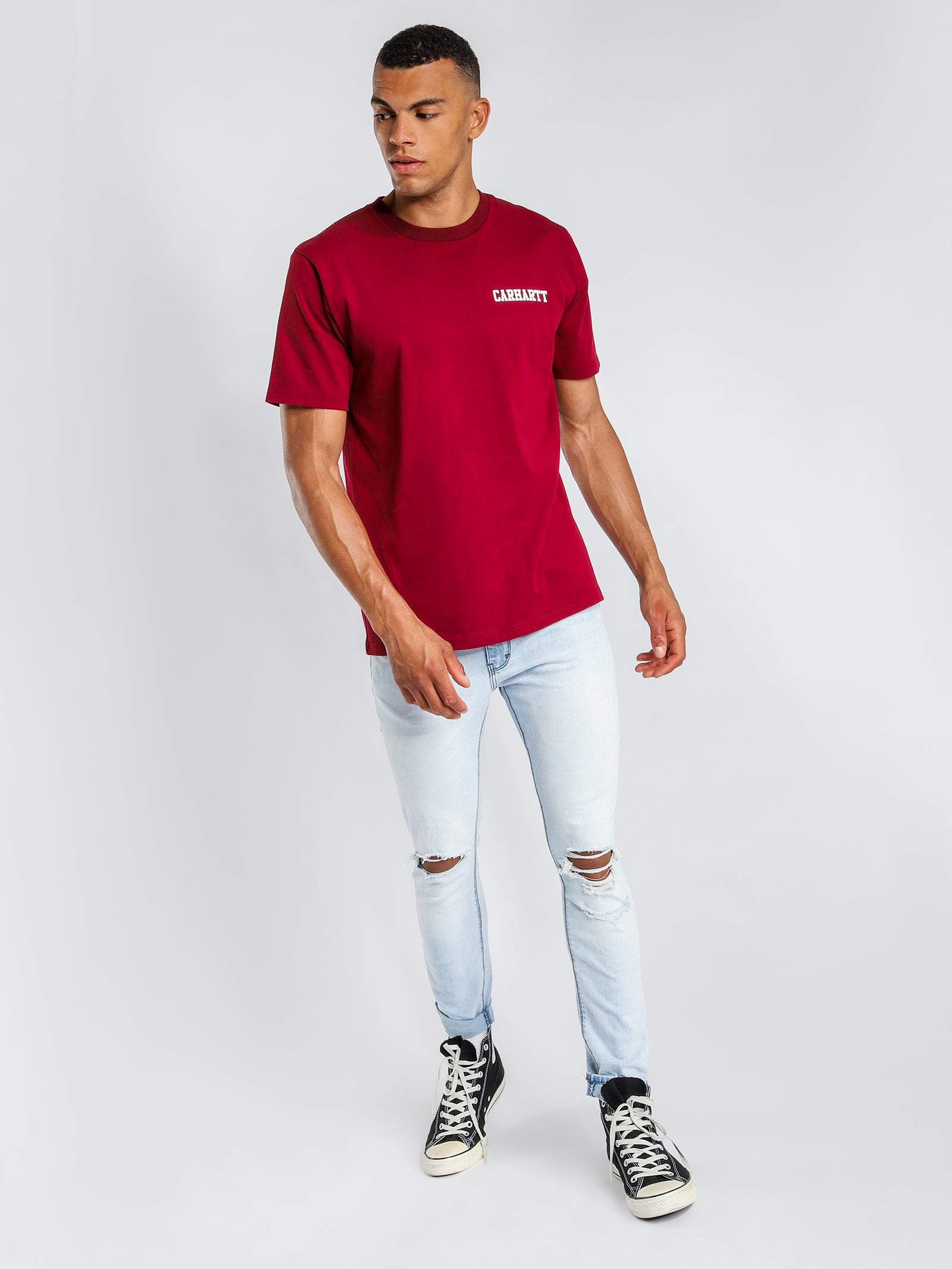 College Script Short Sleeve T-Shirt