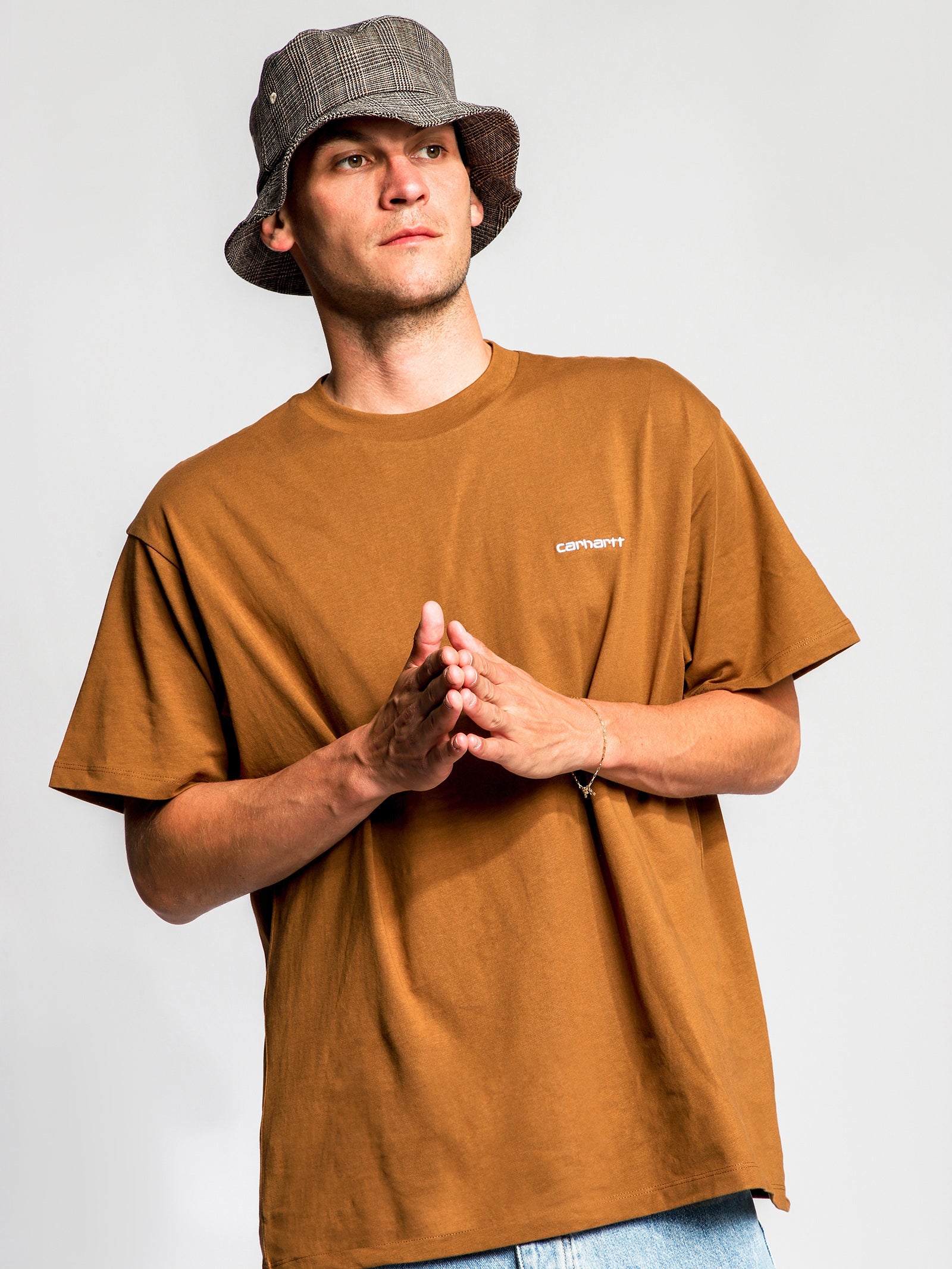 Embroidery Script Short Sleeve T-Shirt