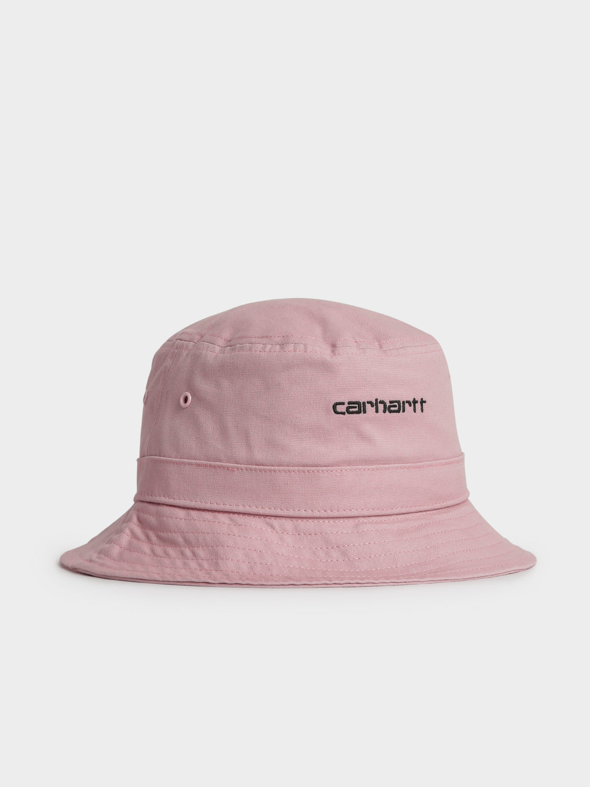 Script Bucket Hat in Pink &amp; Black