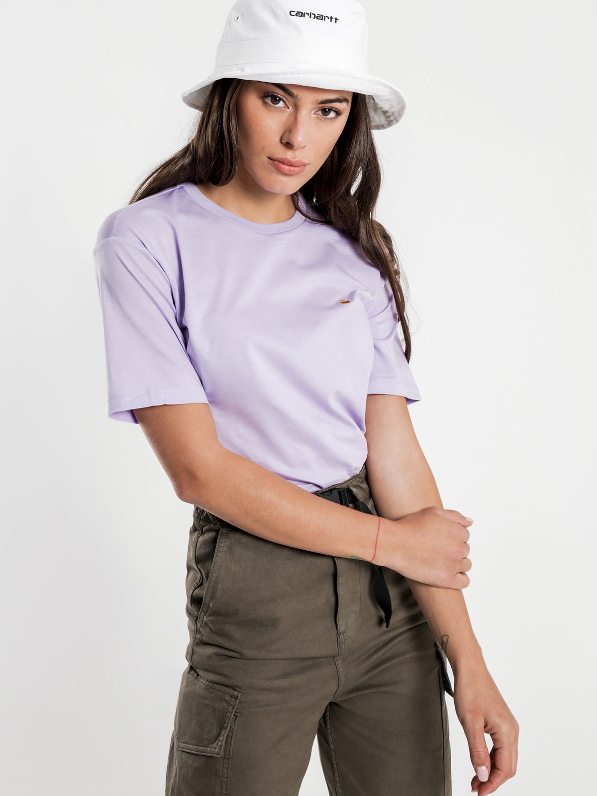 Chase Short Sleeve T-Shirt in Soft Lavender