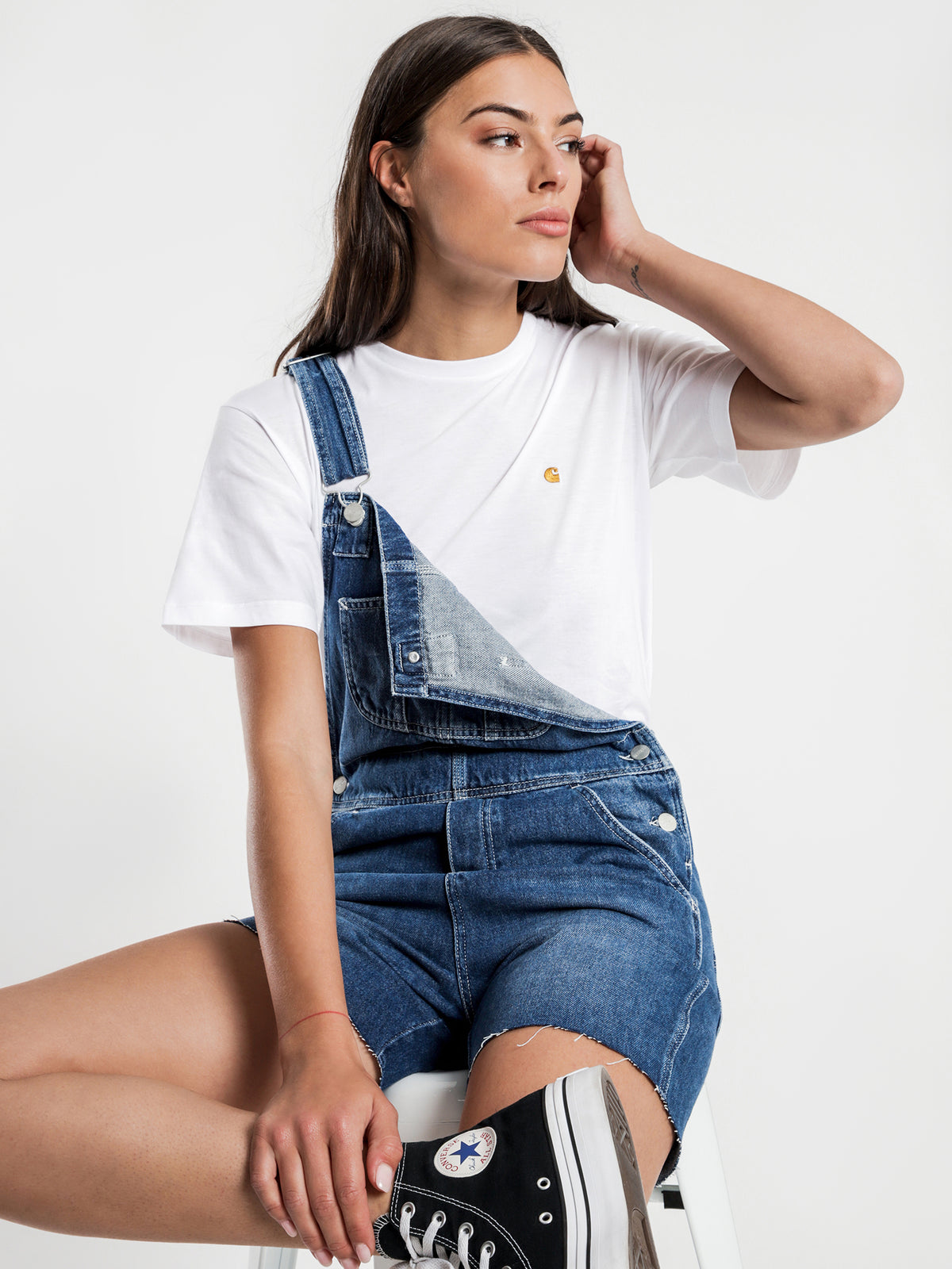 Chase Short Sleeve T-Shirt in White