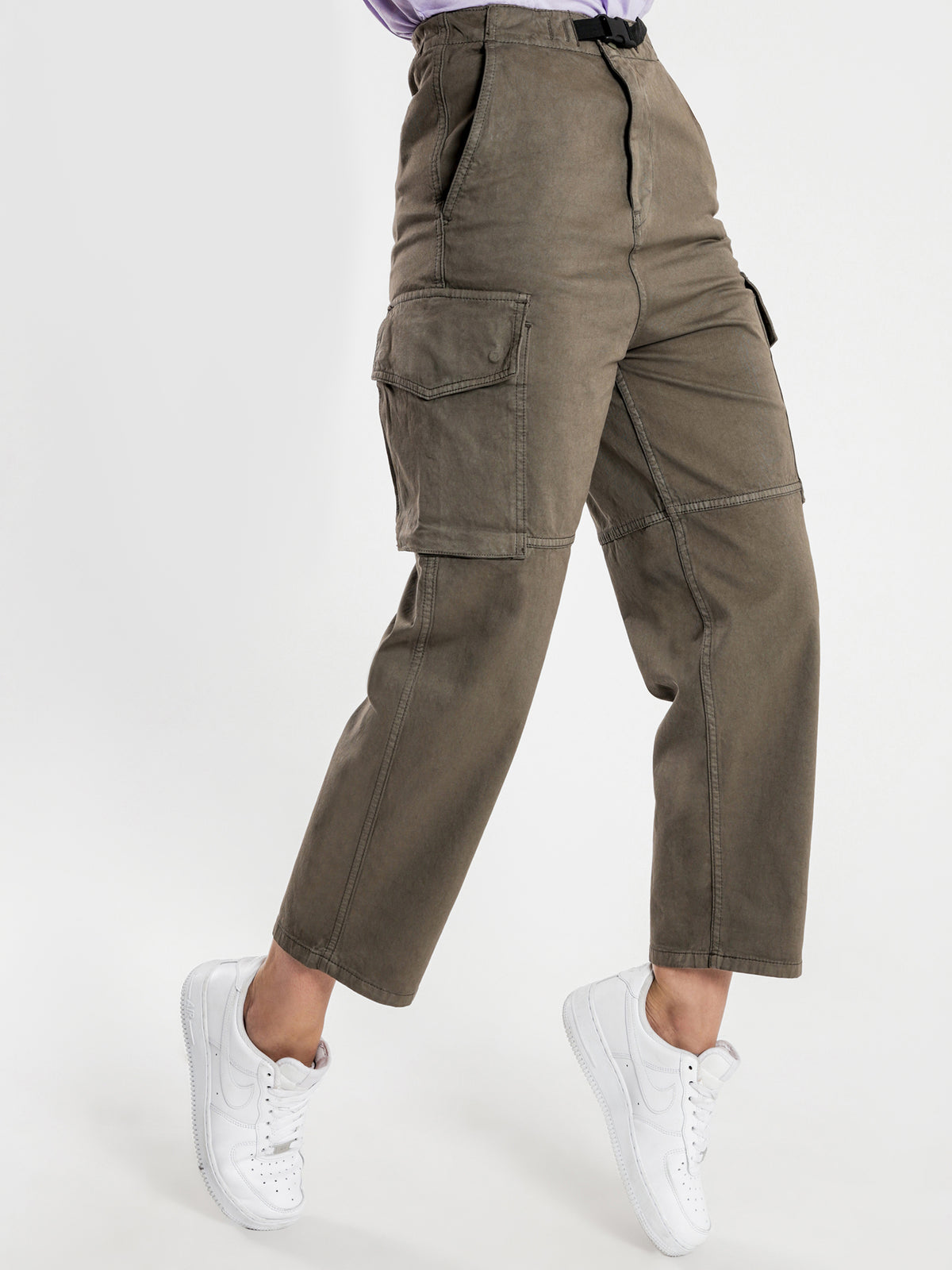 Luton Relaxed Pants in Khaki