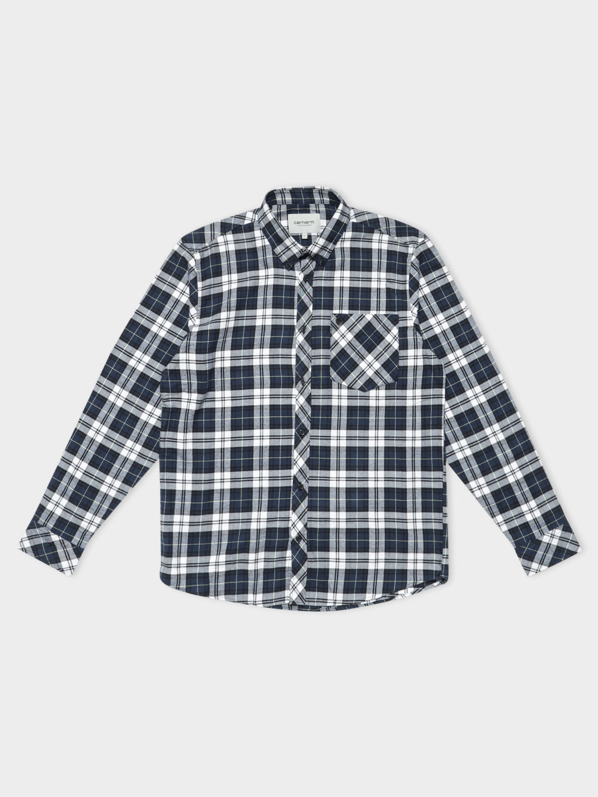 Carhartt Wip Irvin Long Sleeve Shirt | Blue