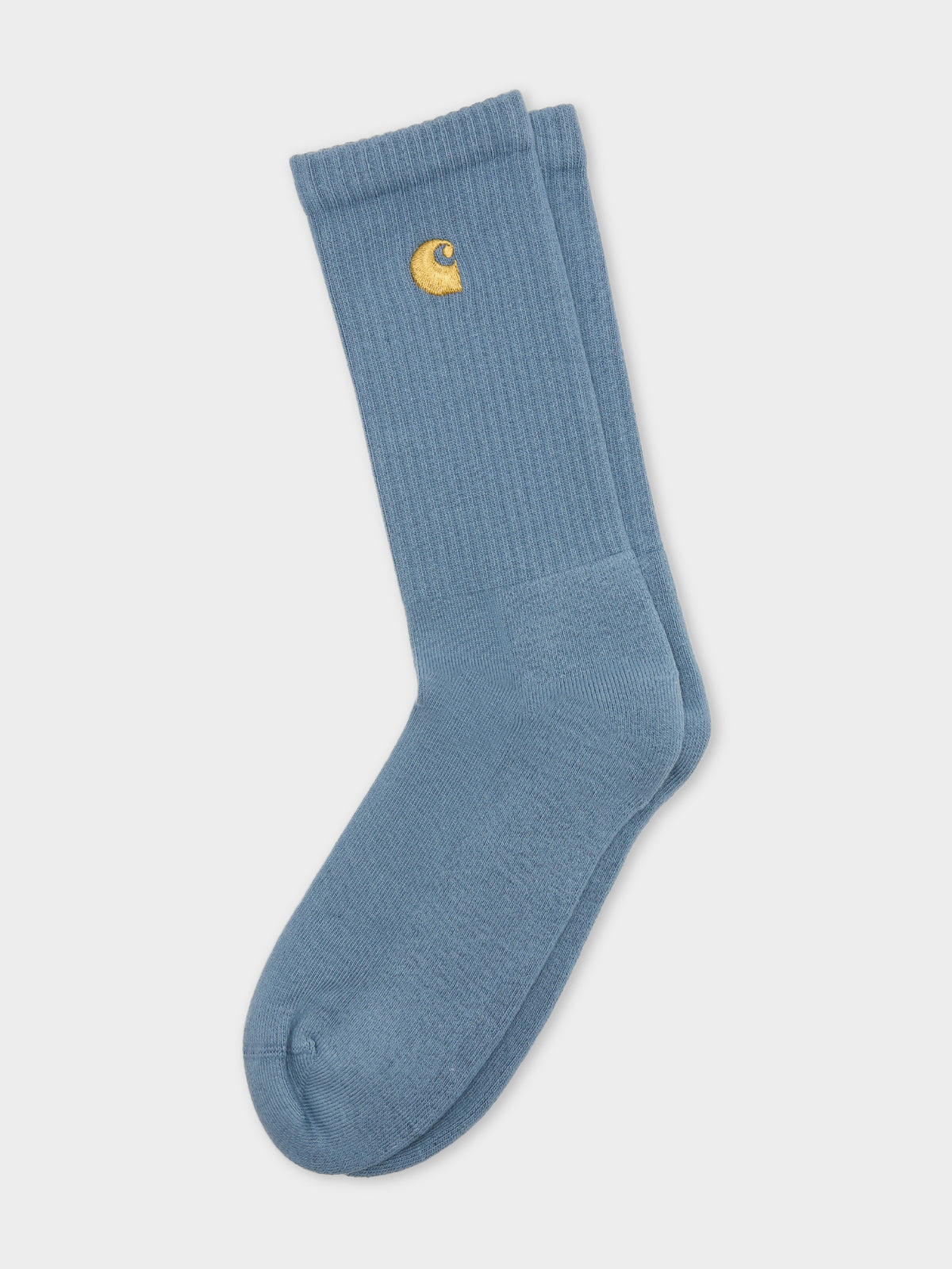 1 Pair of Chase Socks in Icy Water Blue