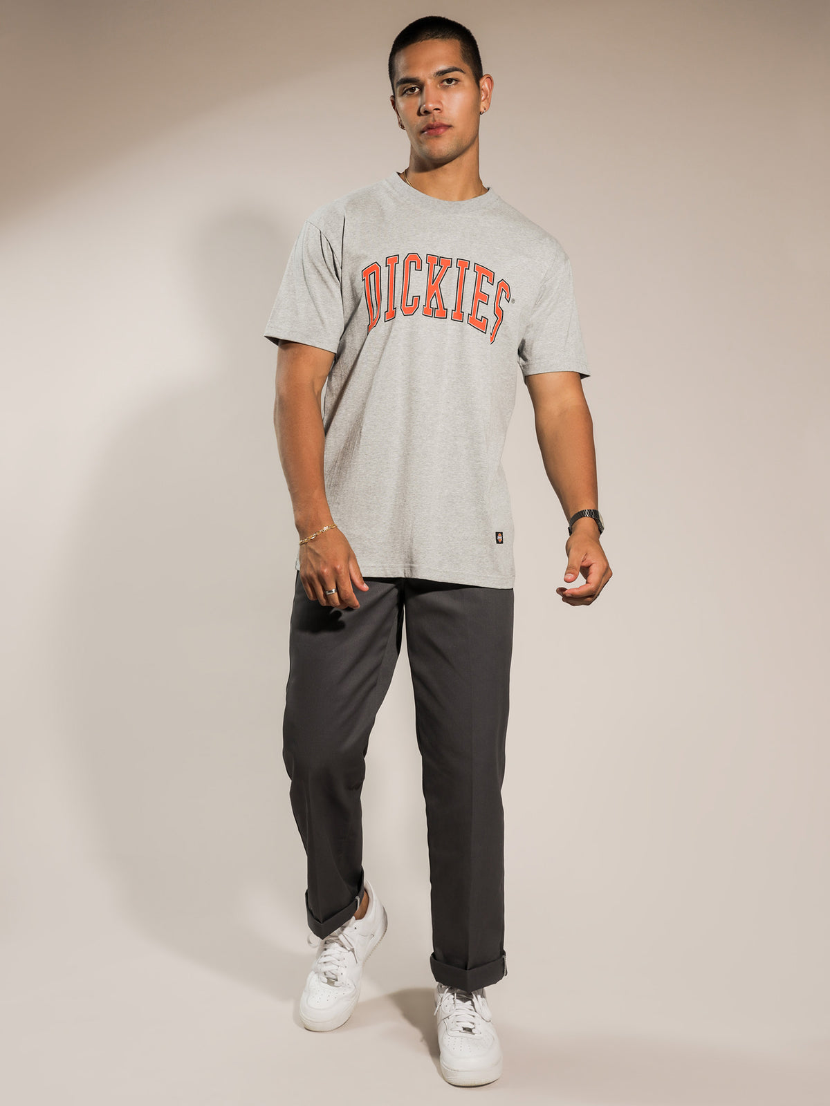 Classic Fit T-Shirt in Grey Marle