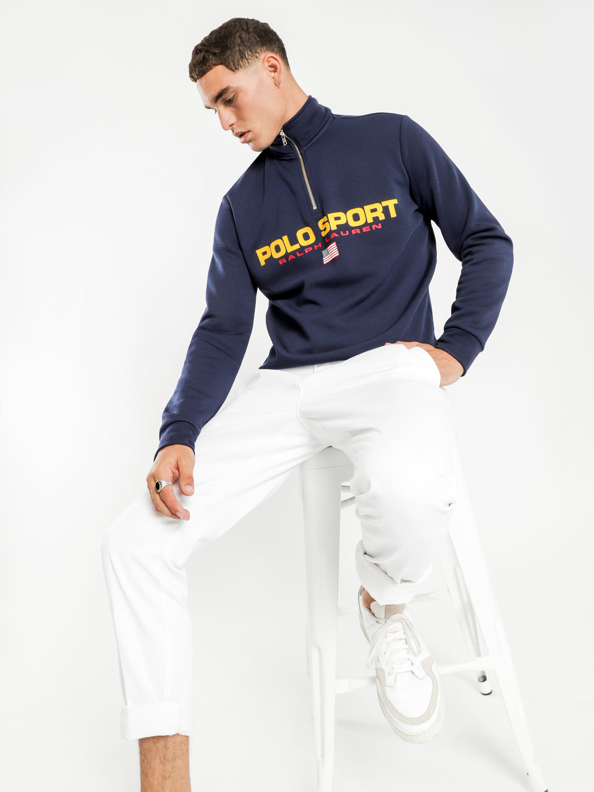 Polo Sport 1/4 Pullover Sweat
