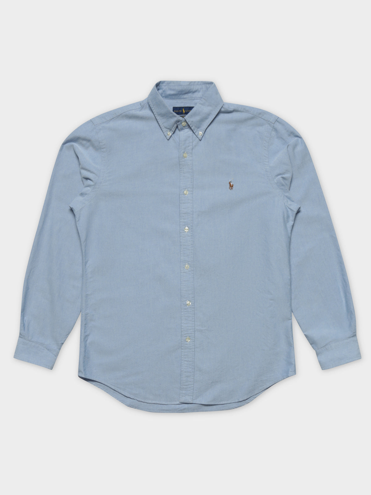 Oxford Long Sleeve Shirt in Blue