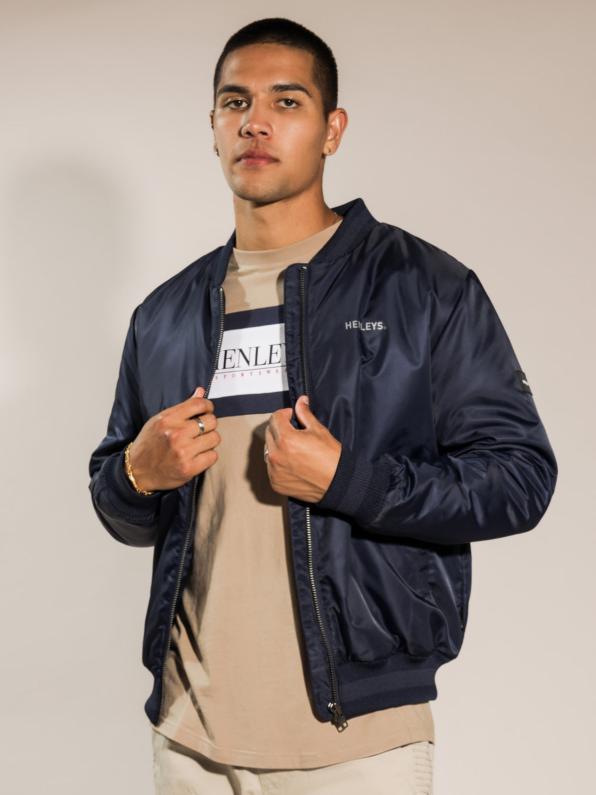 All-Time Bomber Jacket in Navy