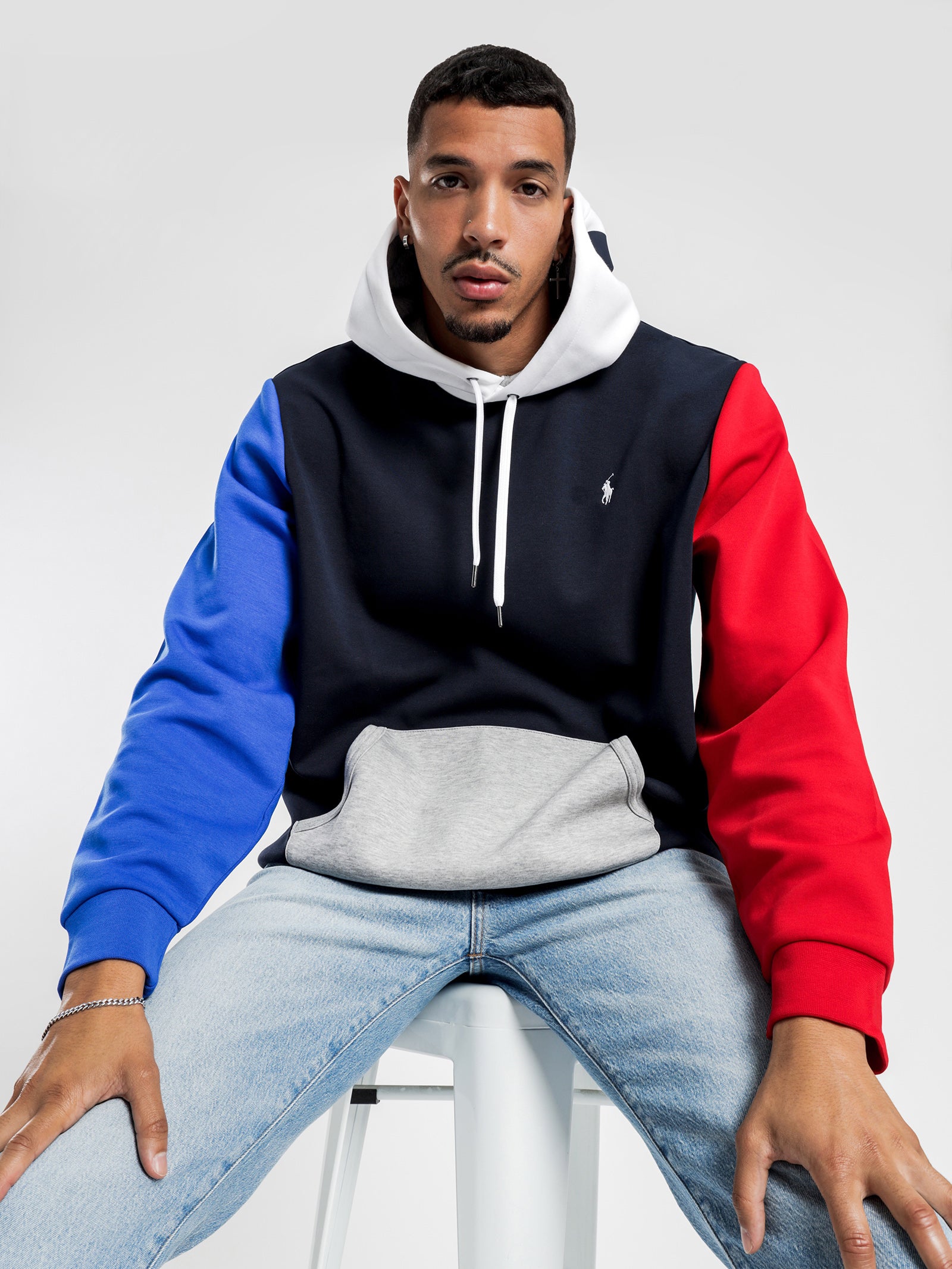 Logo Embroidered Hoodie