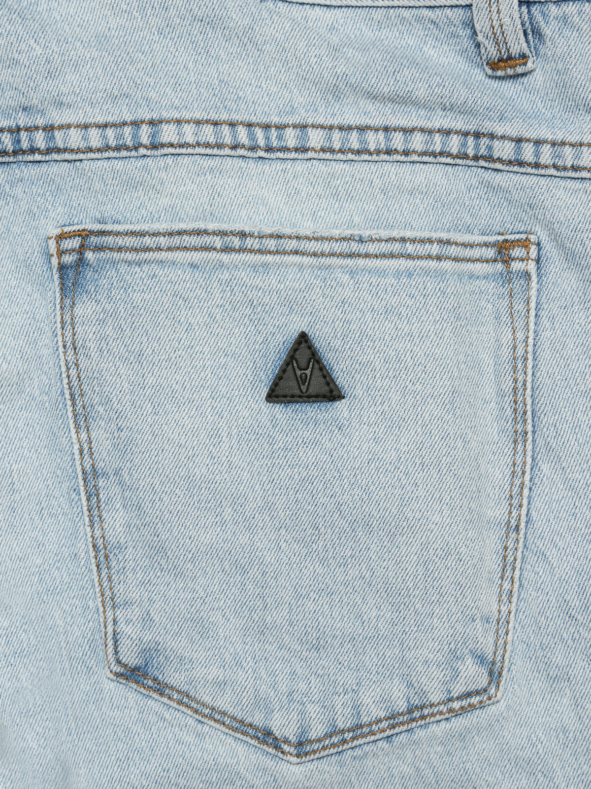 Chopped Straight-Leg Jeans in Sessions Blue Denim