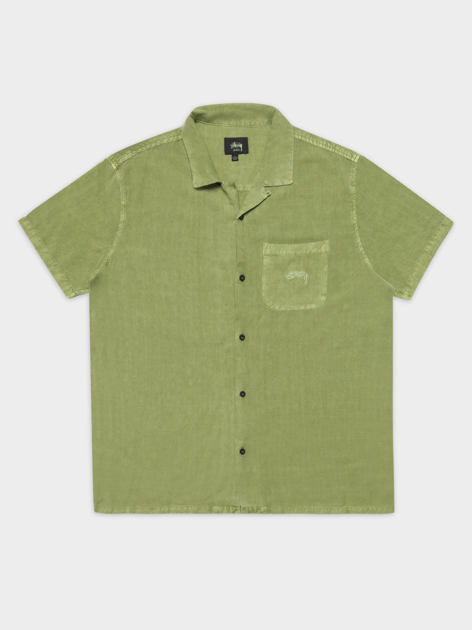 Pigment Linen Short Sleeve Shirt