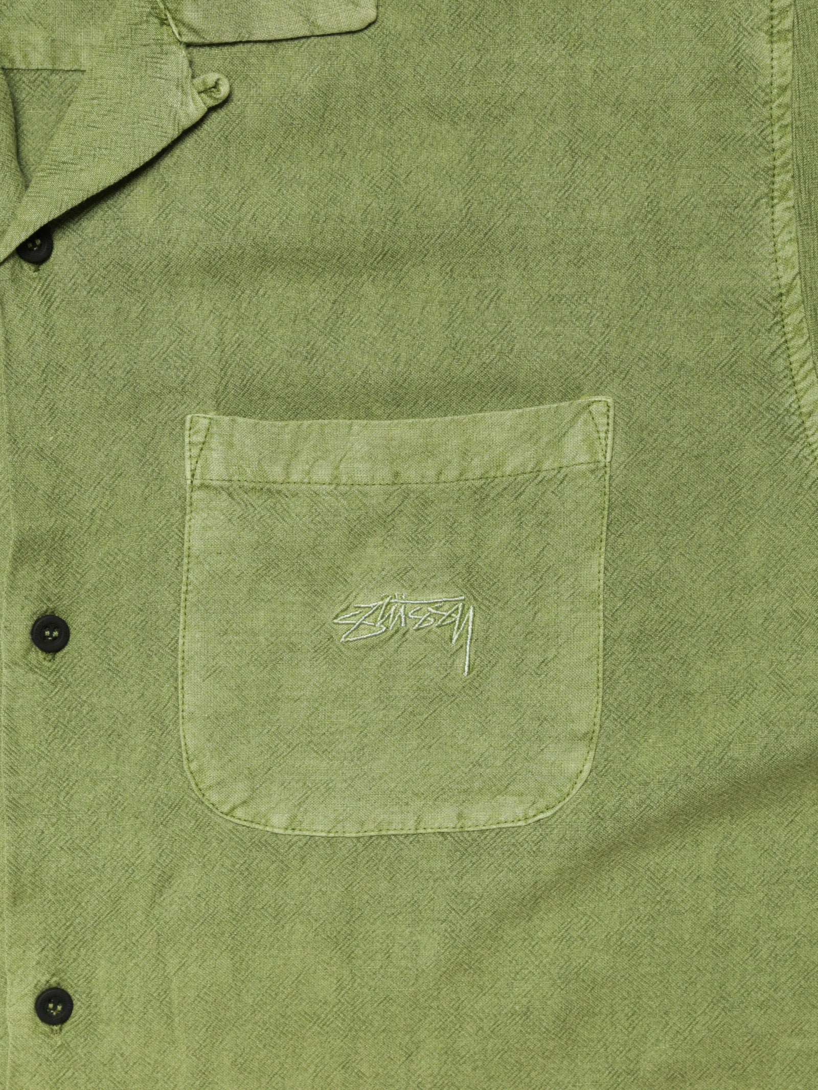 Pigment Linen Short Sleeve Shirt