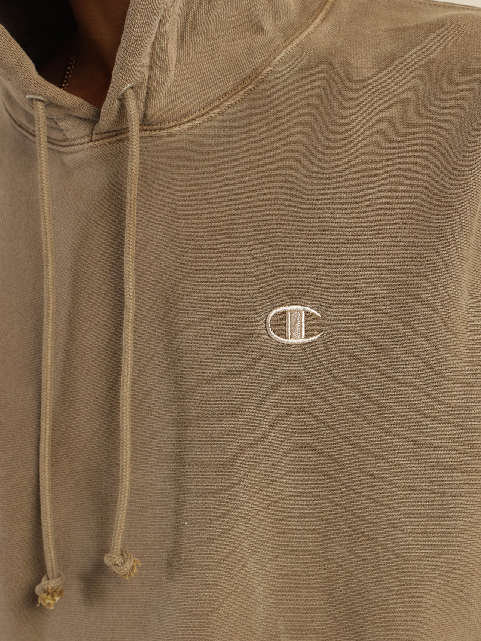 Reverse Weave Terry Garment Dye Hood