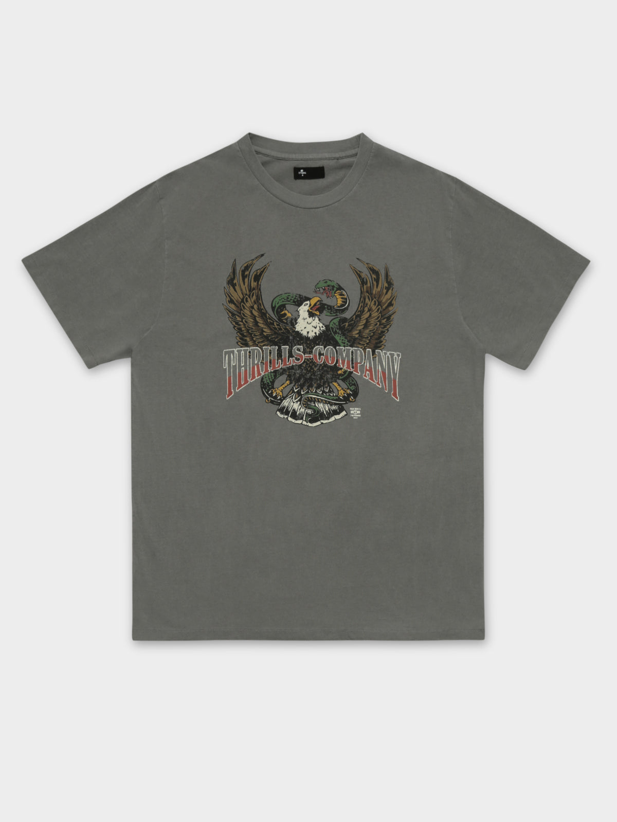 Retribution Merch-Fit T-Shit in Grey